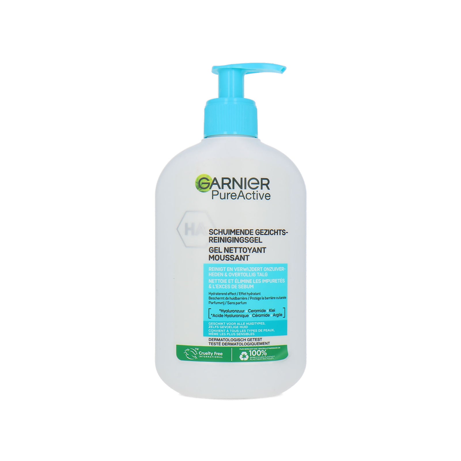 Garnier Pure Active Foaming Facial Cleansing Gel - 250 ml