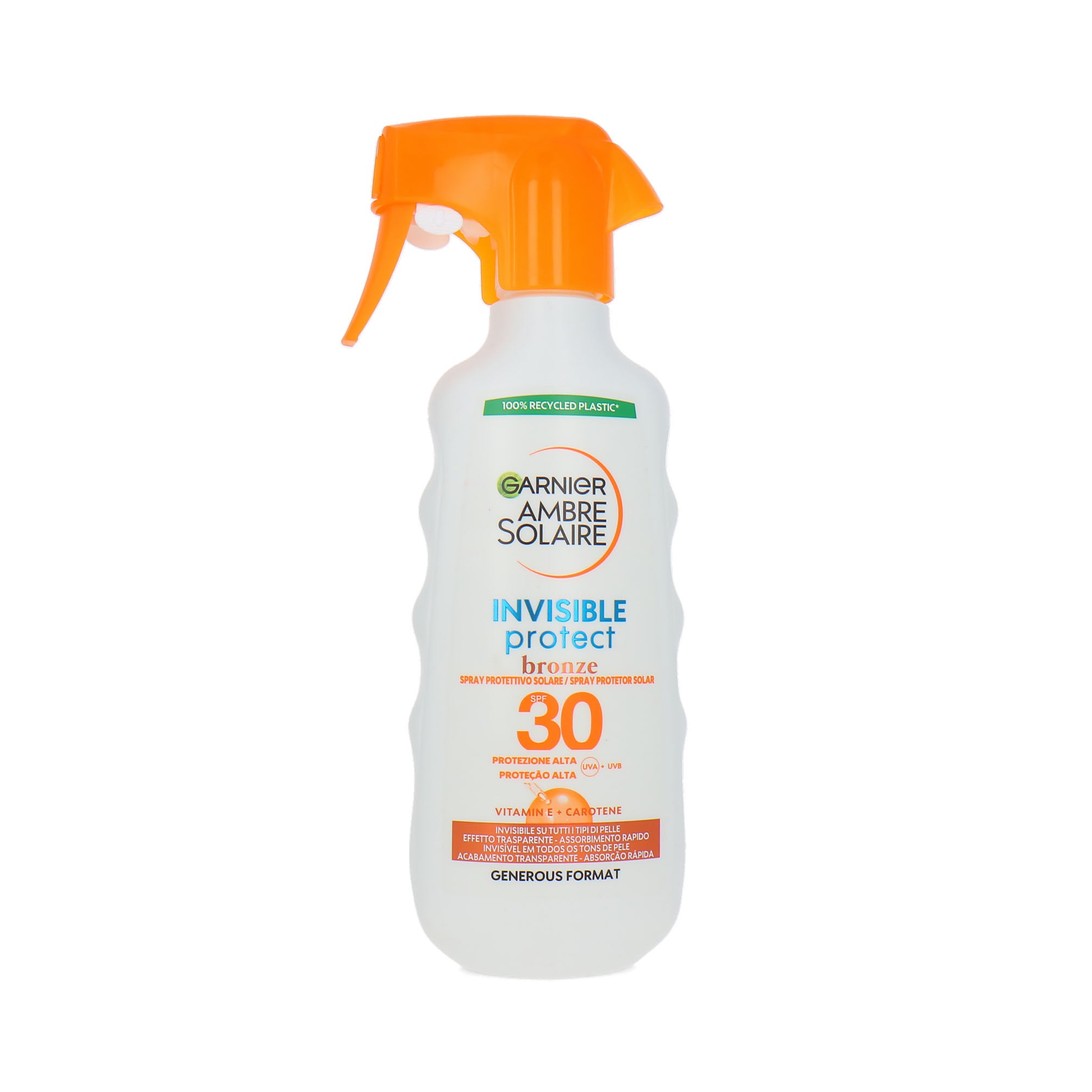 Garnier Ambre Solaire Invisible Protect Bronze SPF30 Zonnebrand Spray - 270 ml