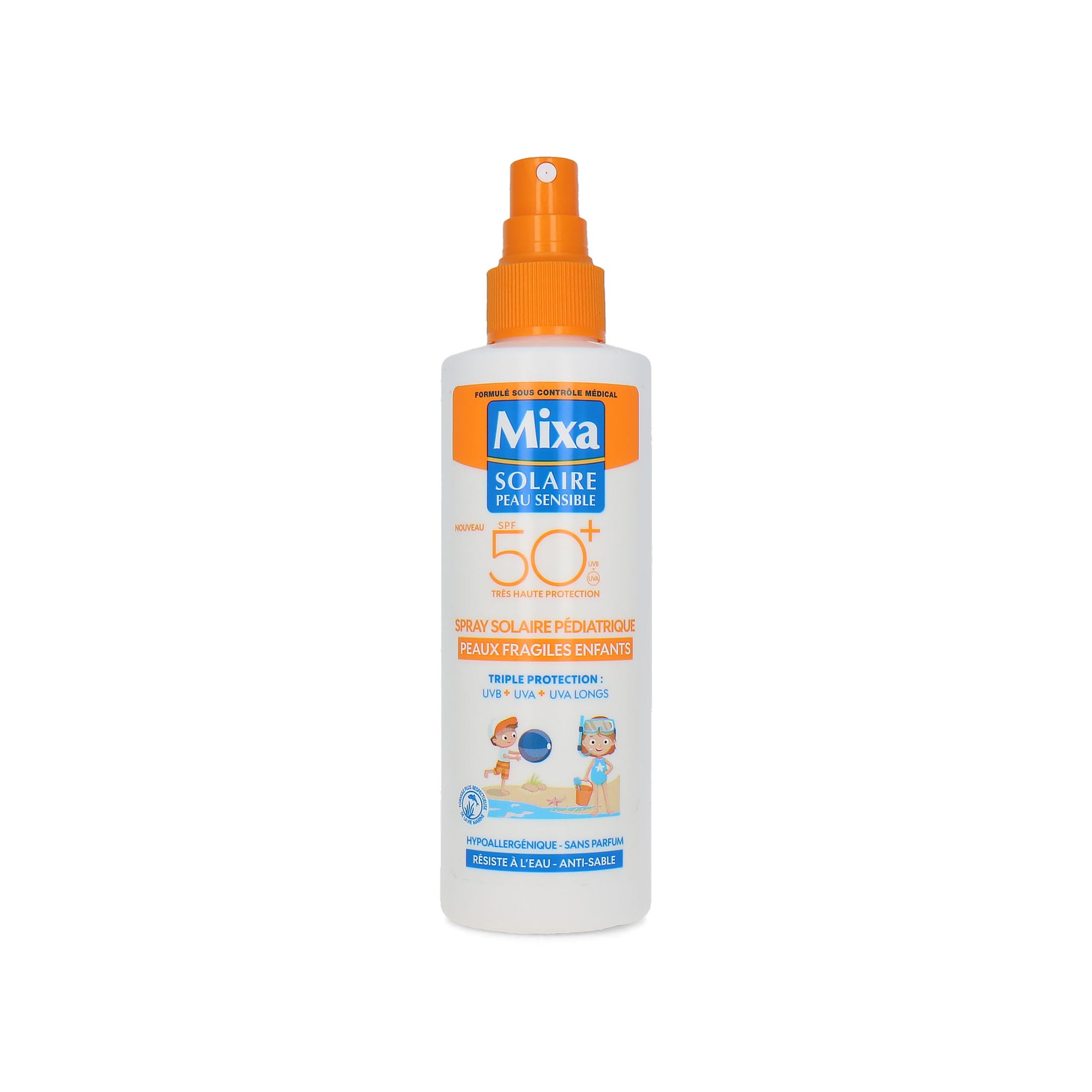Mixa Kids Zonnespray SPF 50+ - 200 ml (Franse tekst)