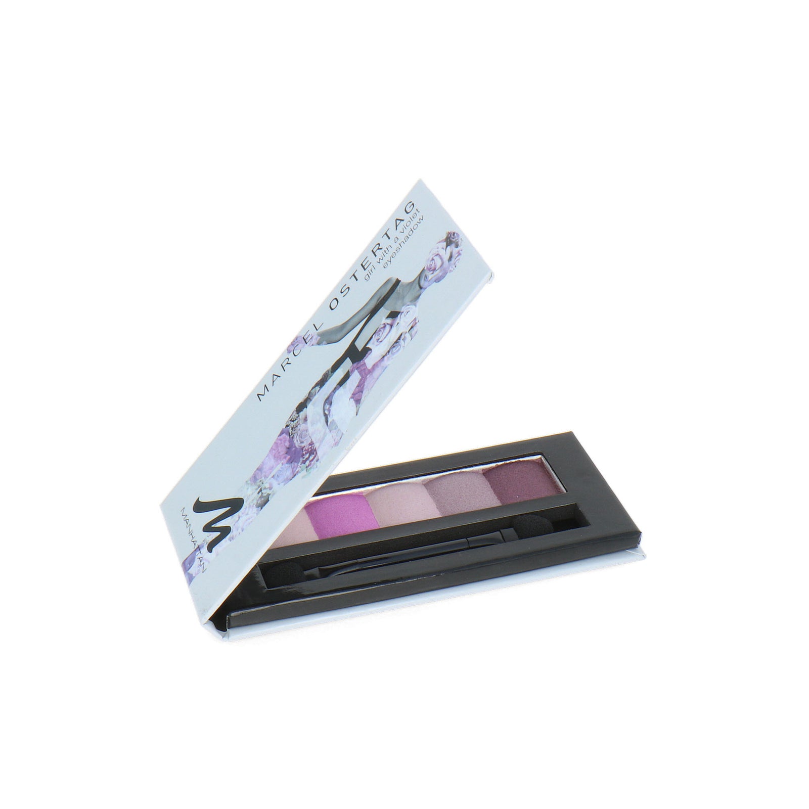 Manhattan Girl With A Violet Oogschaduw Palette