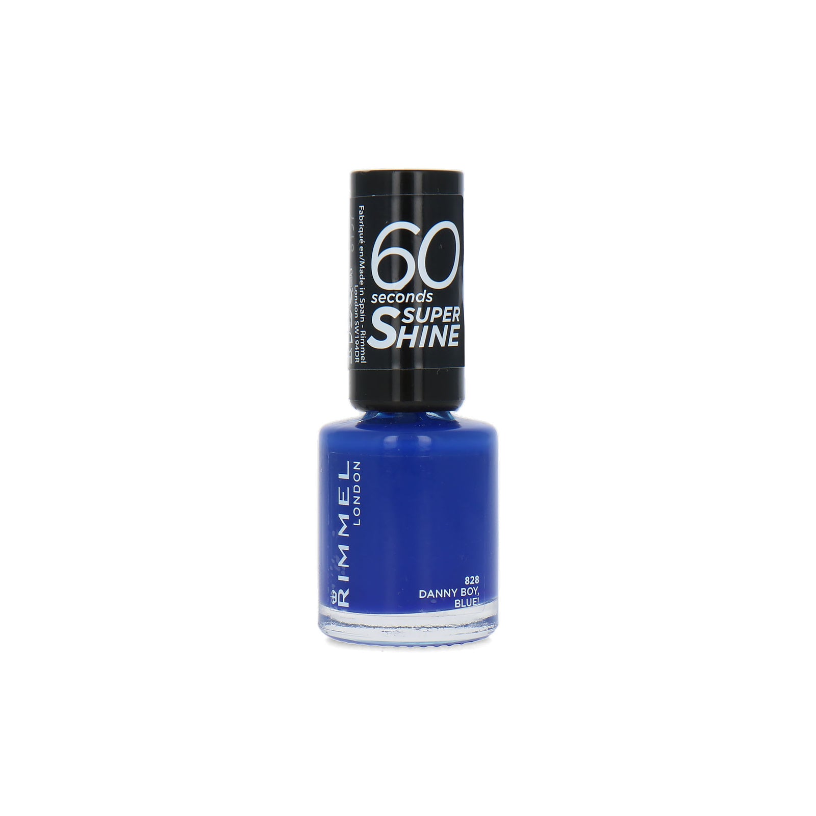 Rimmel 60 Seconds Super Shine Nagellak - 828 Danny Boy, Blue!