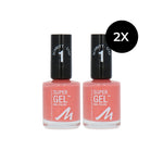 Manhattan Super Gel Nagellak - 145 Coral Island (set van 2)