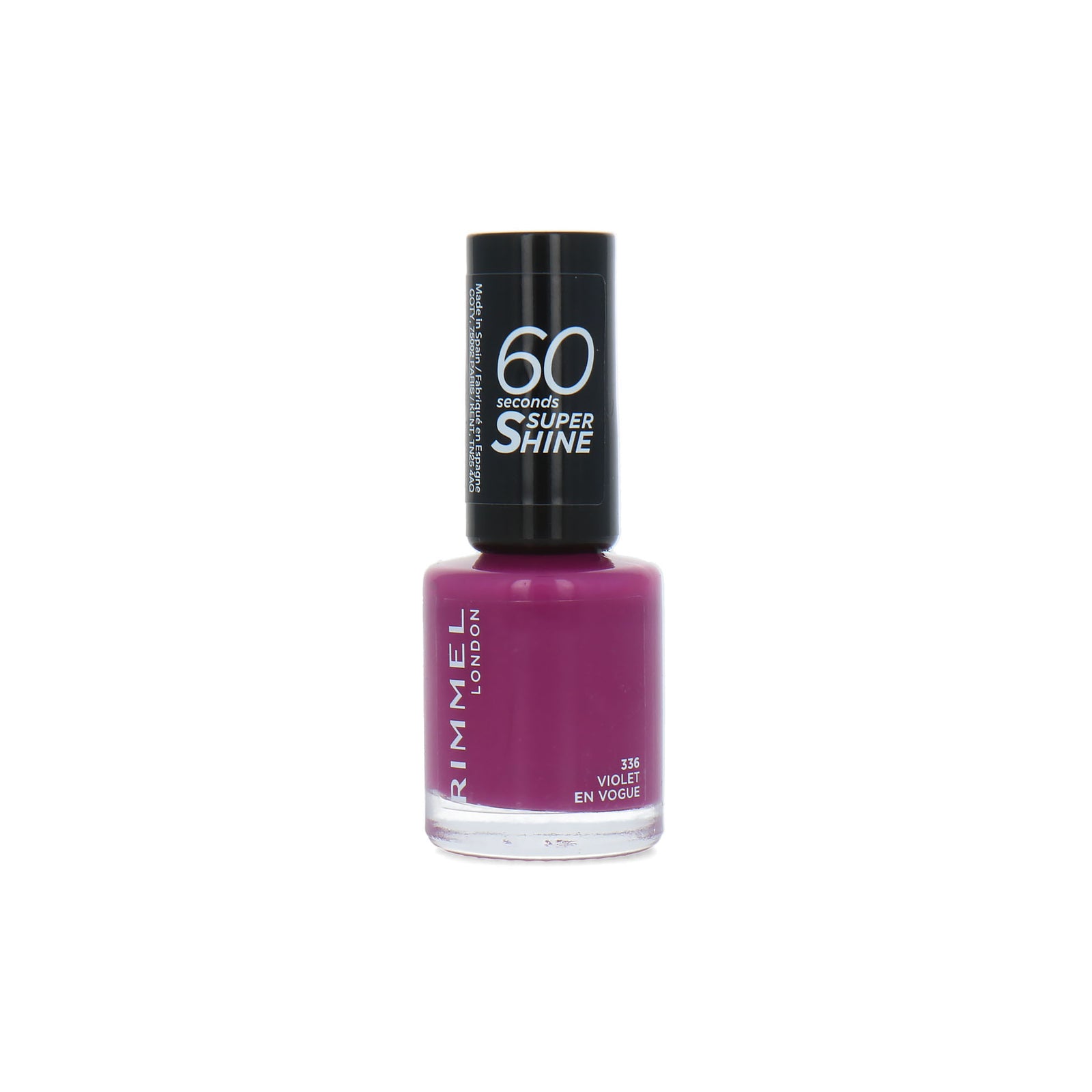 Rimmel 60 Seconds Super Shine Nagellak - 336 Violet En Vogue