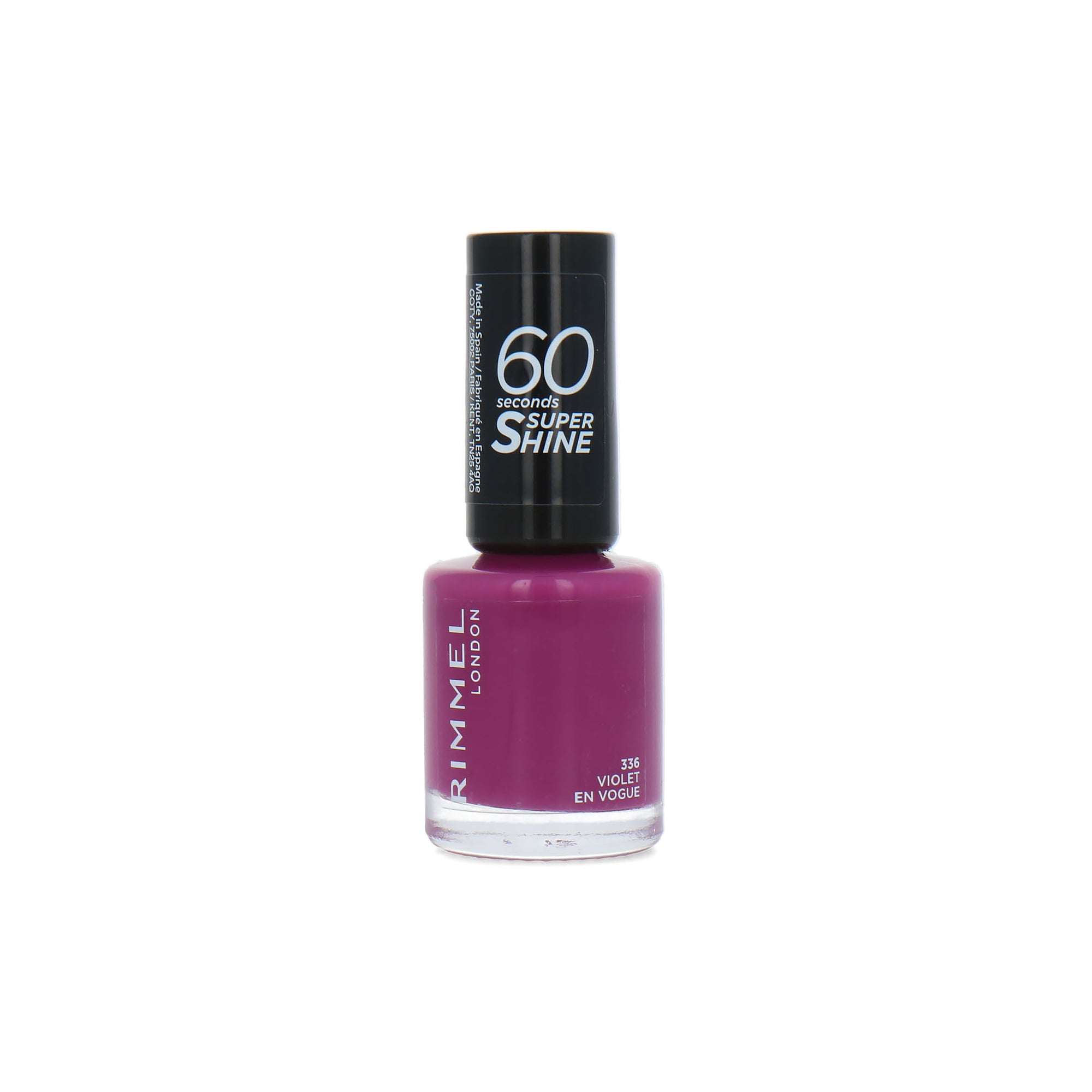 Rimmel 60 Seconds Super Shine Nagellak - 336 Violet En Vogue