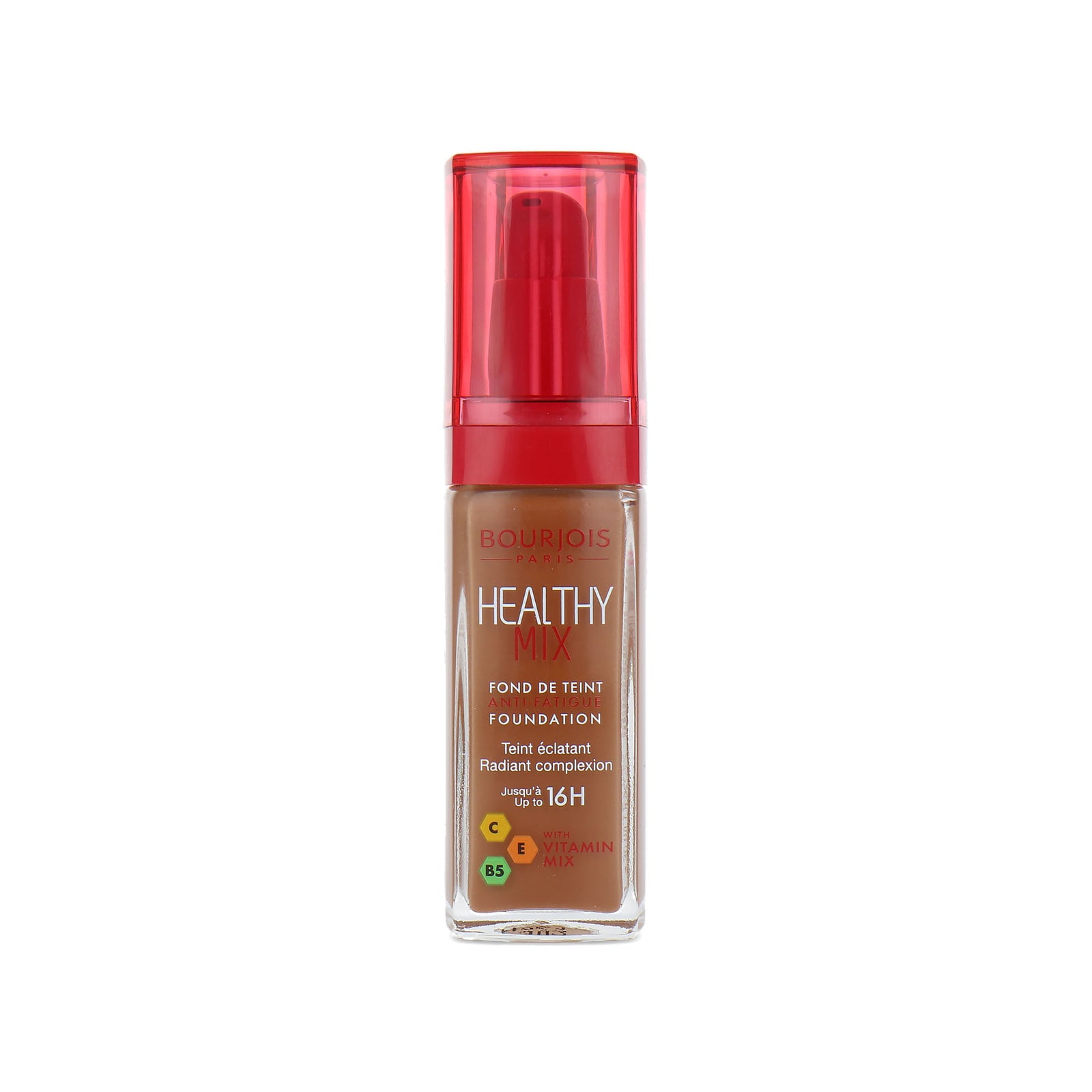 Bourjois Healthy Mix Anti-Fatigue Foundation - 61 Golden Cappuccino