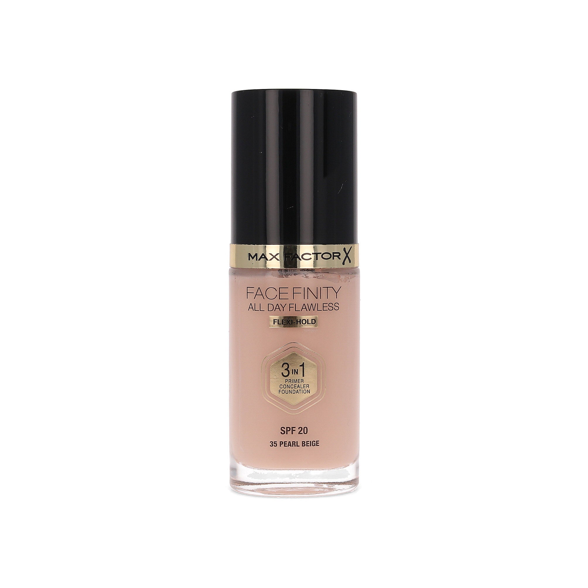 Max Factor Facefinity All Day Flawless 3 in 1 Flexi Hold Foundation - 35 Pearl Beige