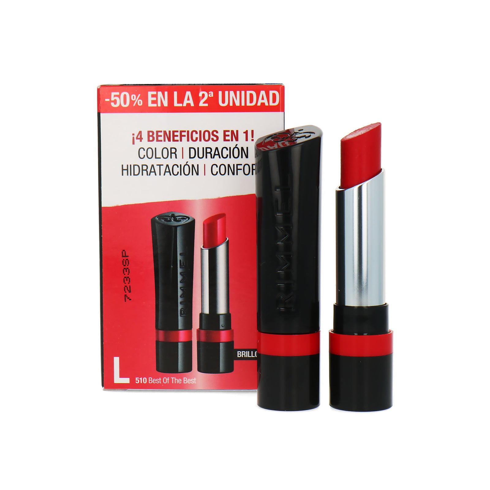 Rimmel The Only 1 Duo Set Lipstick - 510 Best Of The Best