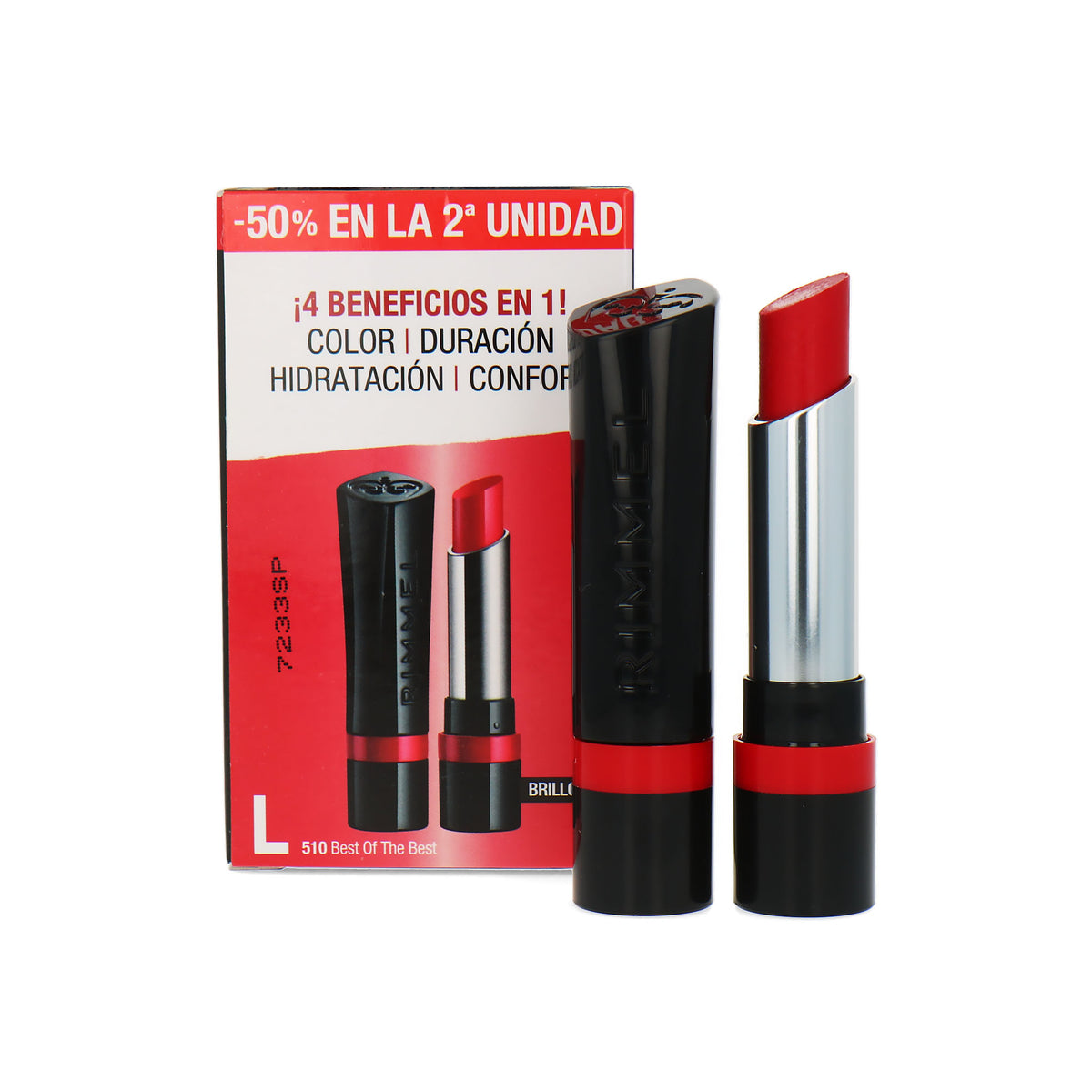 Rimmel The Only 1 Duo Set Lipstick - 510 Best Of The Best