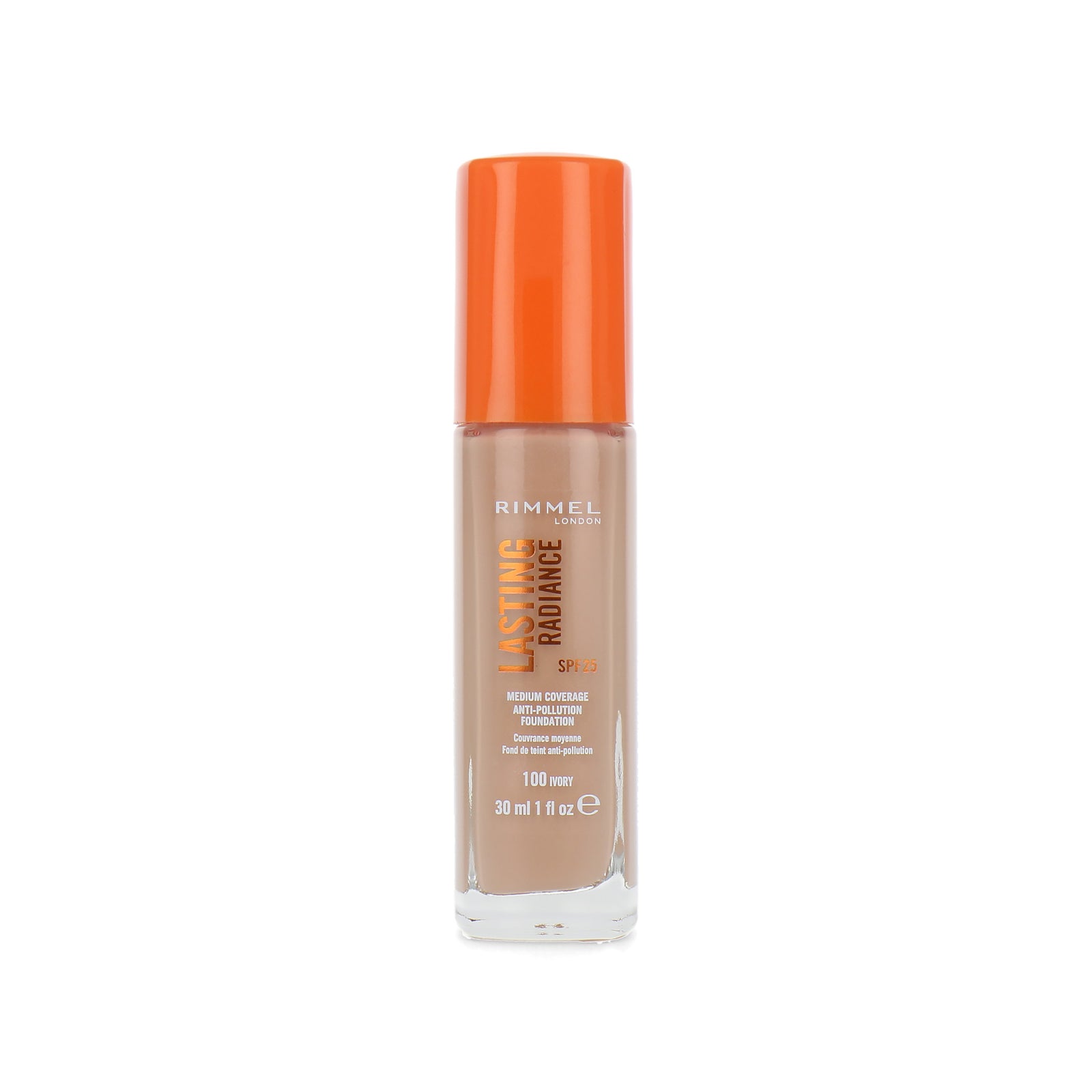 Rimmel Lasting Radiance Foundation - 100 Ivory