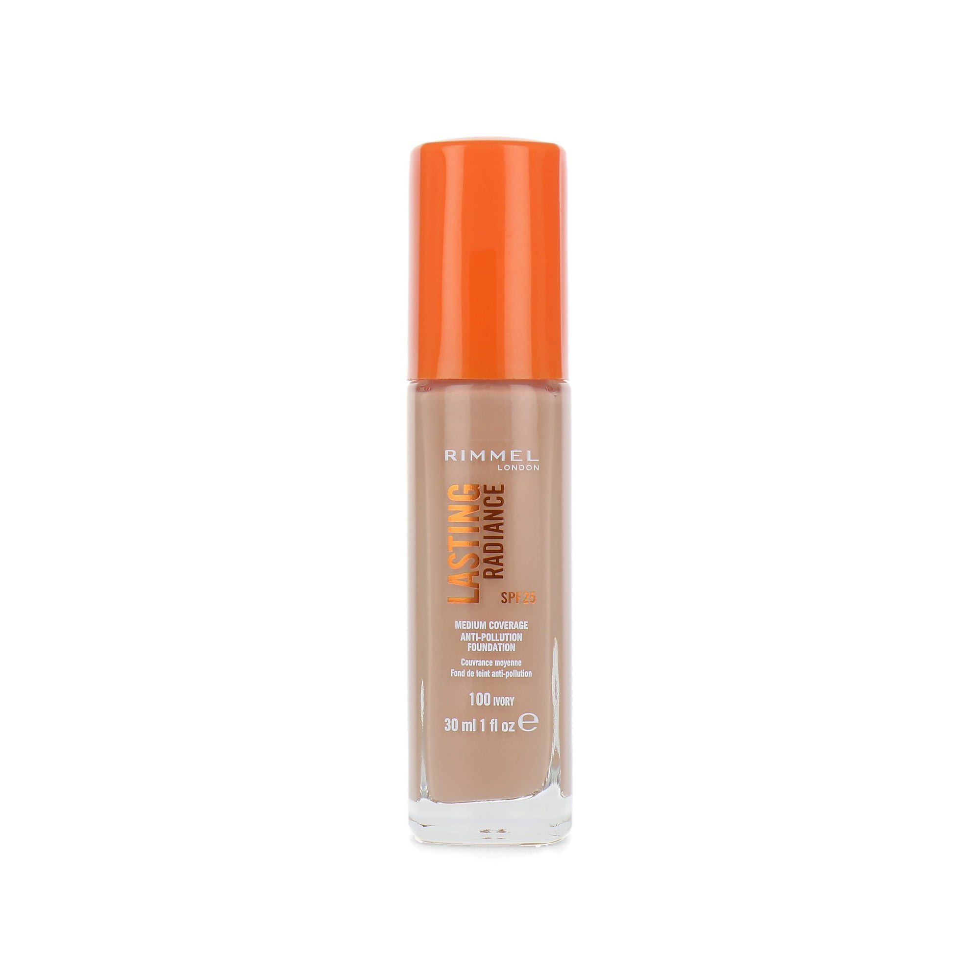 Rimmel Lasting Radiance Foundation - 100 Ivory