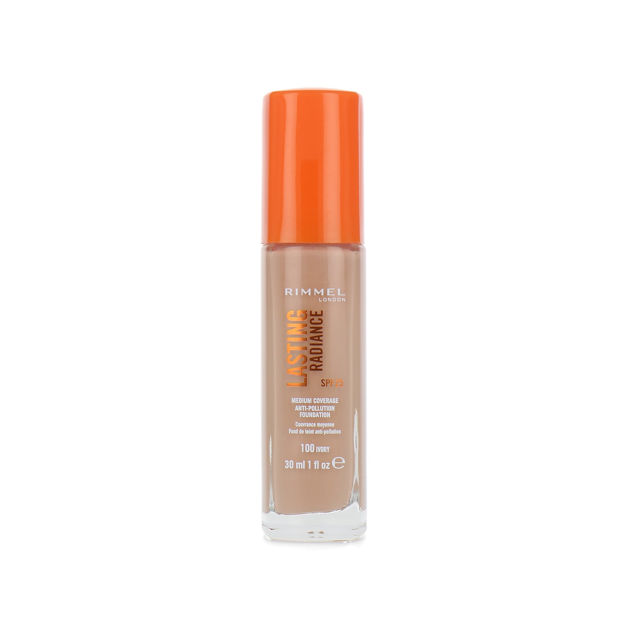 Rimmel Lasting Radiance Foundation - 100 Ivory