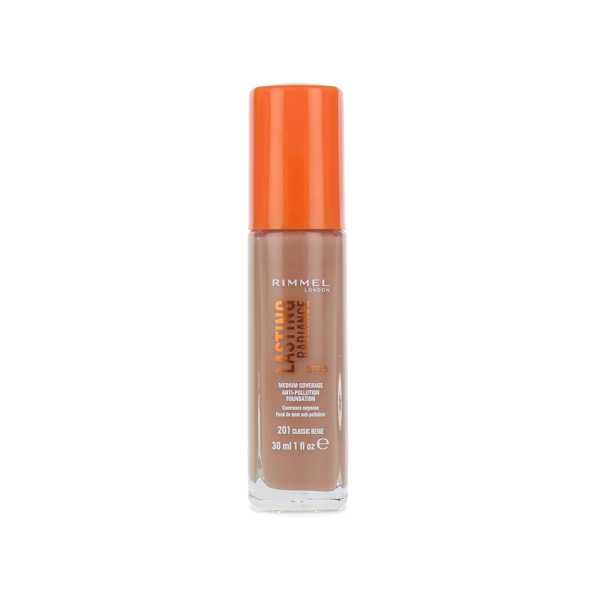 Rimmel Lasting Radiance Foundation - 201 Classic Beige