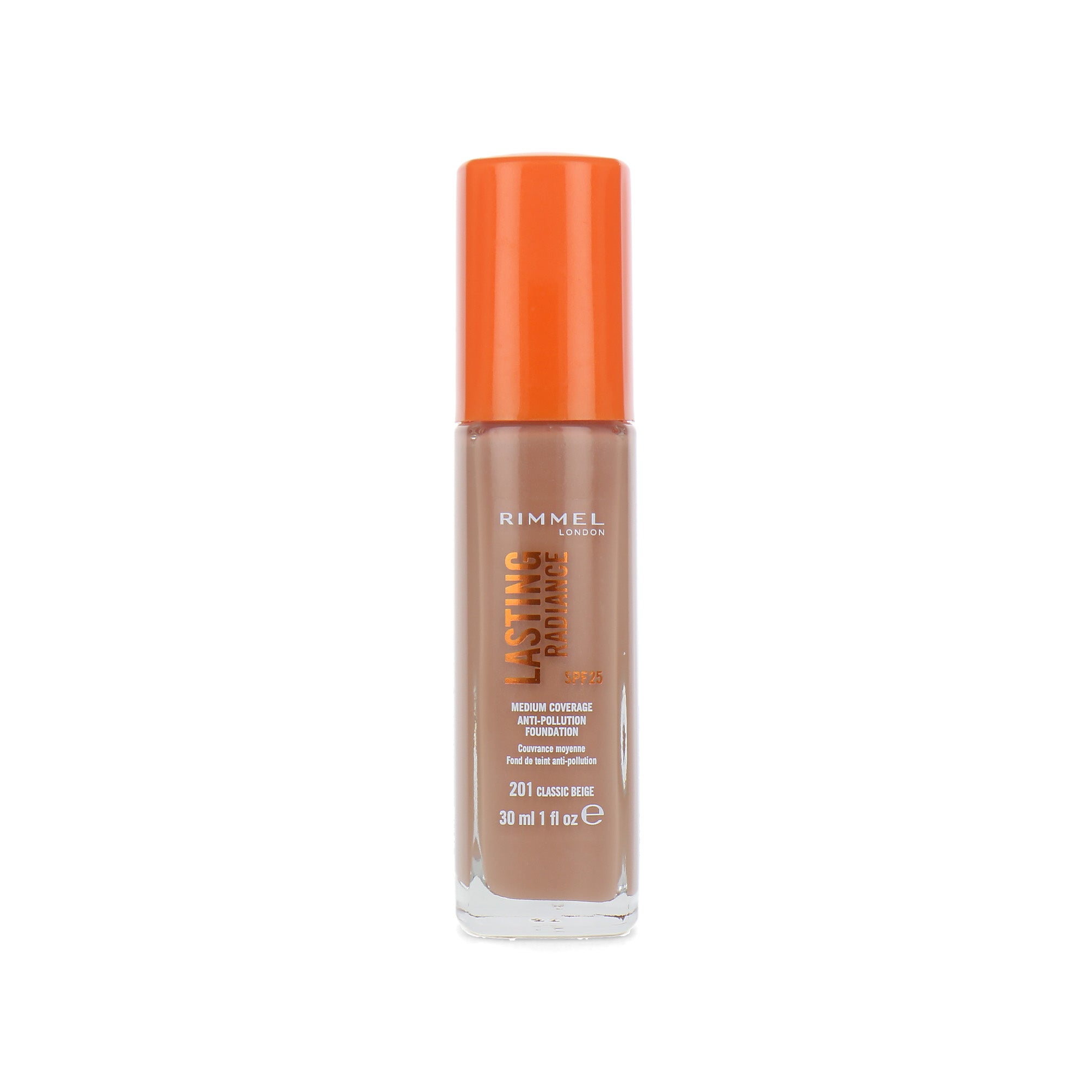 Rimmel Lasting Radiance Foundation - 201 Classic Beige