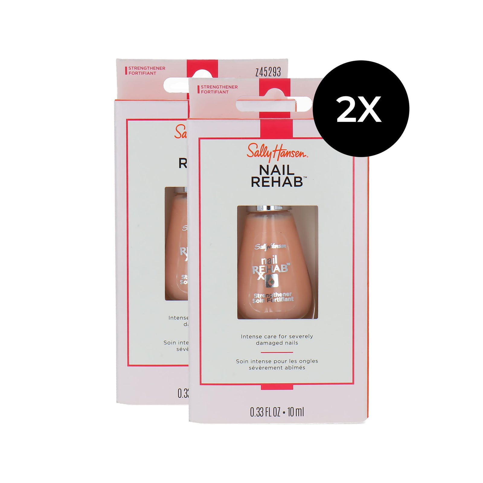 Sally Hansen Nail Rehab Strengthener Duo Pack - 45293