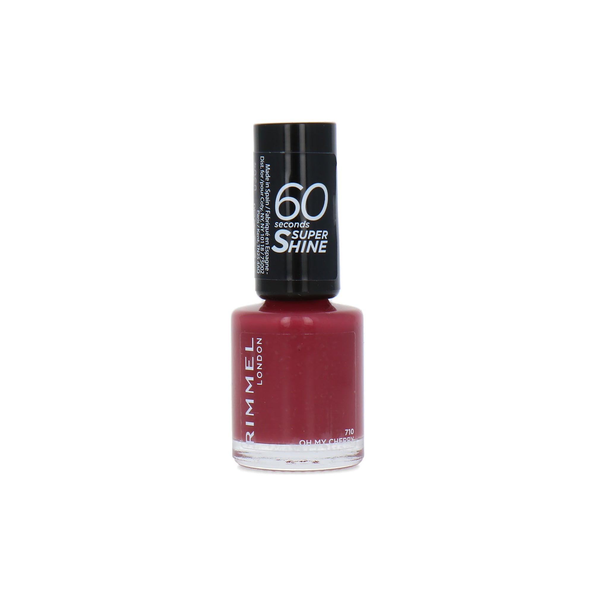 Rimmel 60 Seconds Super Shine Nagellak - 710 Oh My Cherry!
