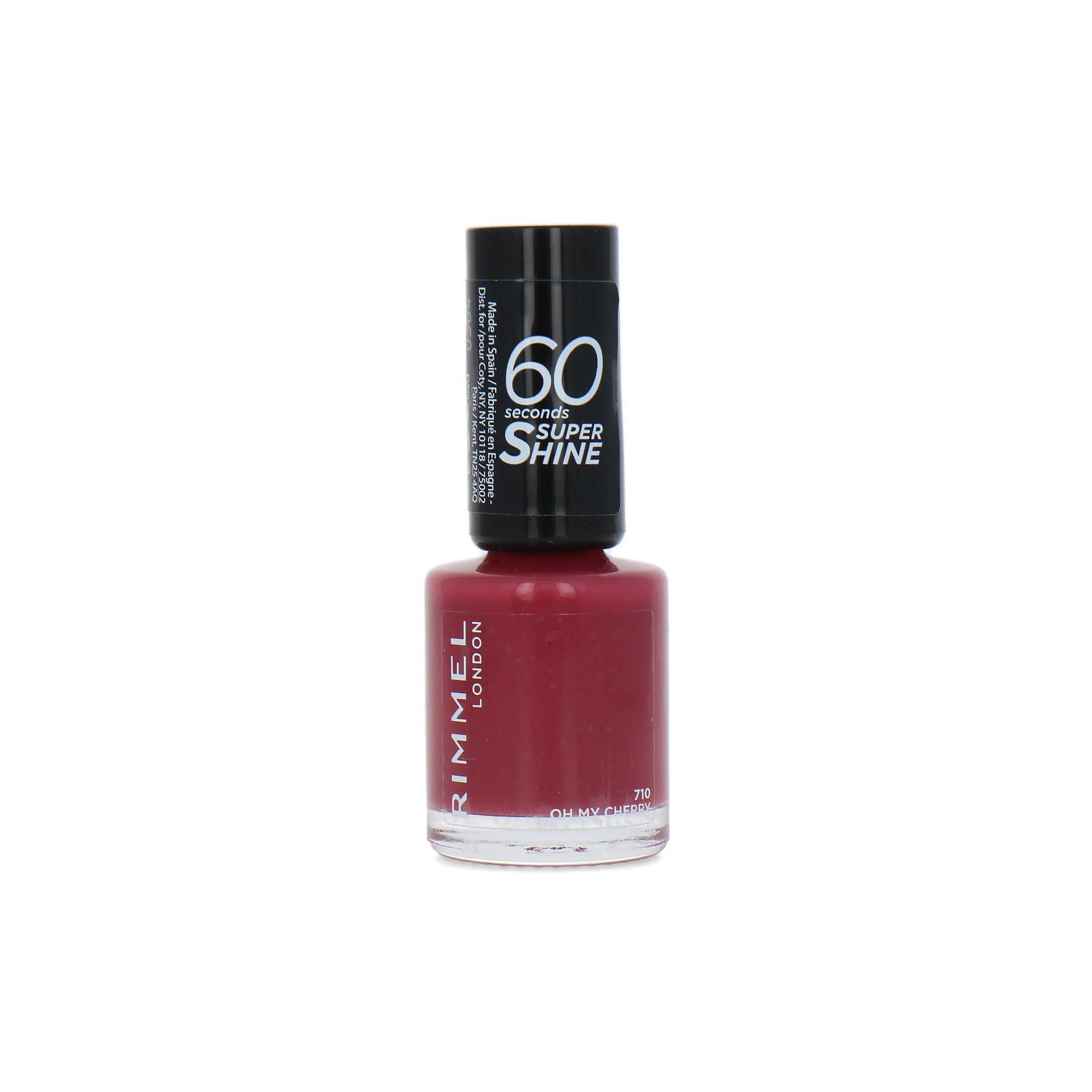 Rimmel 60 Seconds Super Shine Nagellak - 710 Oh My Cherry!