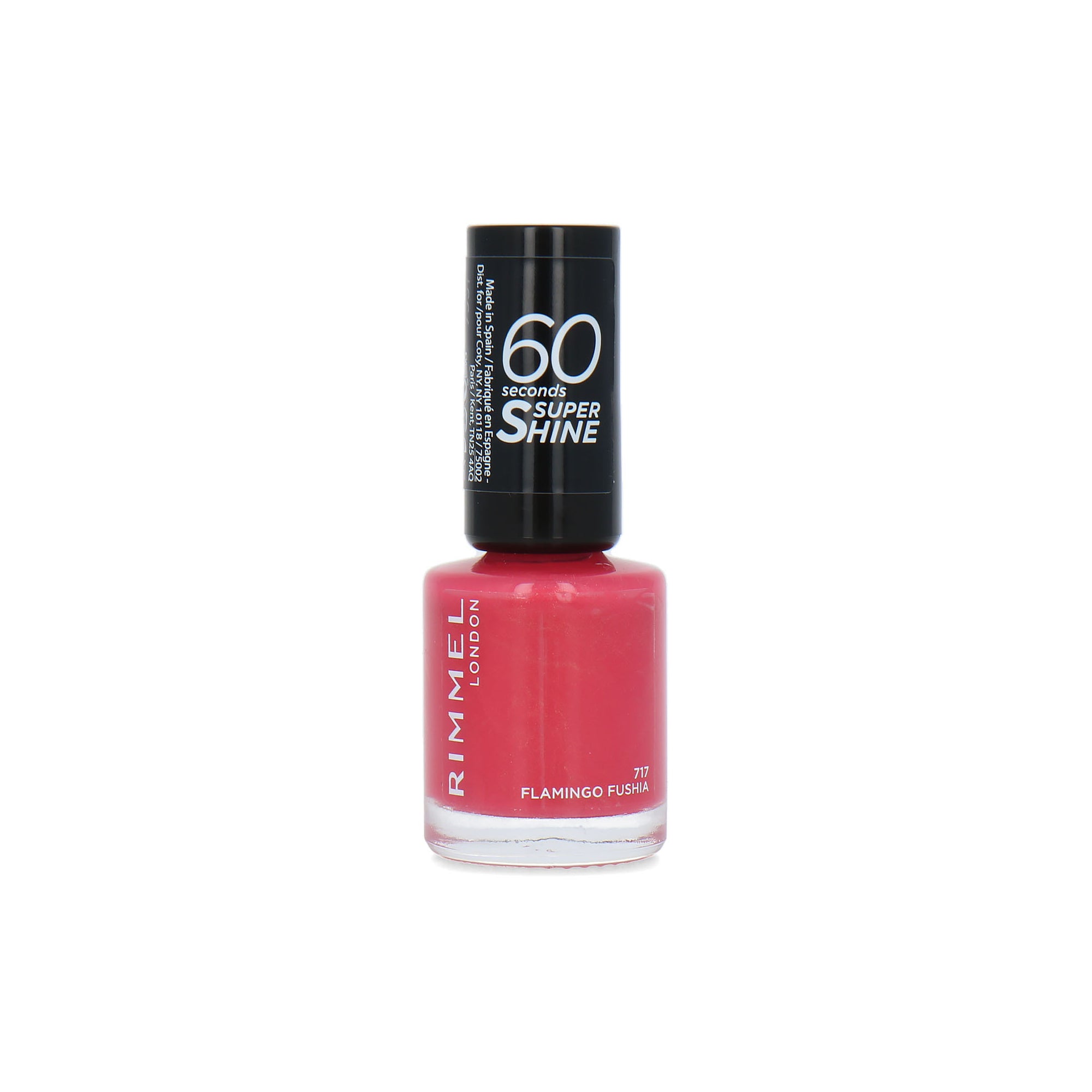 Rimmel 60 Seconds Super Shine Nagellak - 717 Flamingo Fuchsia