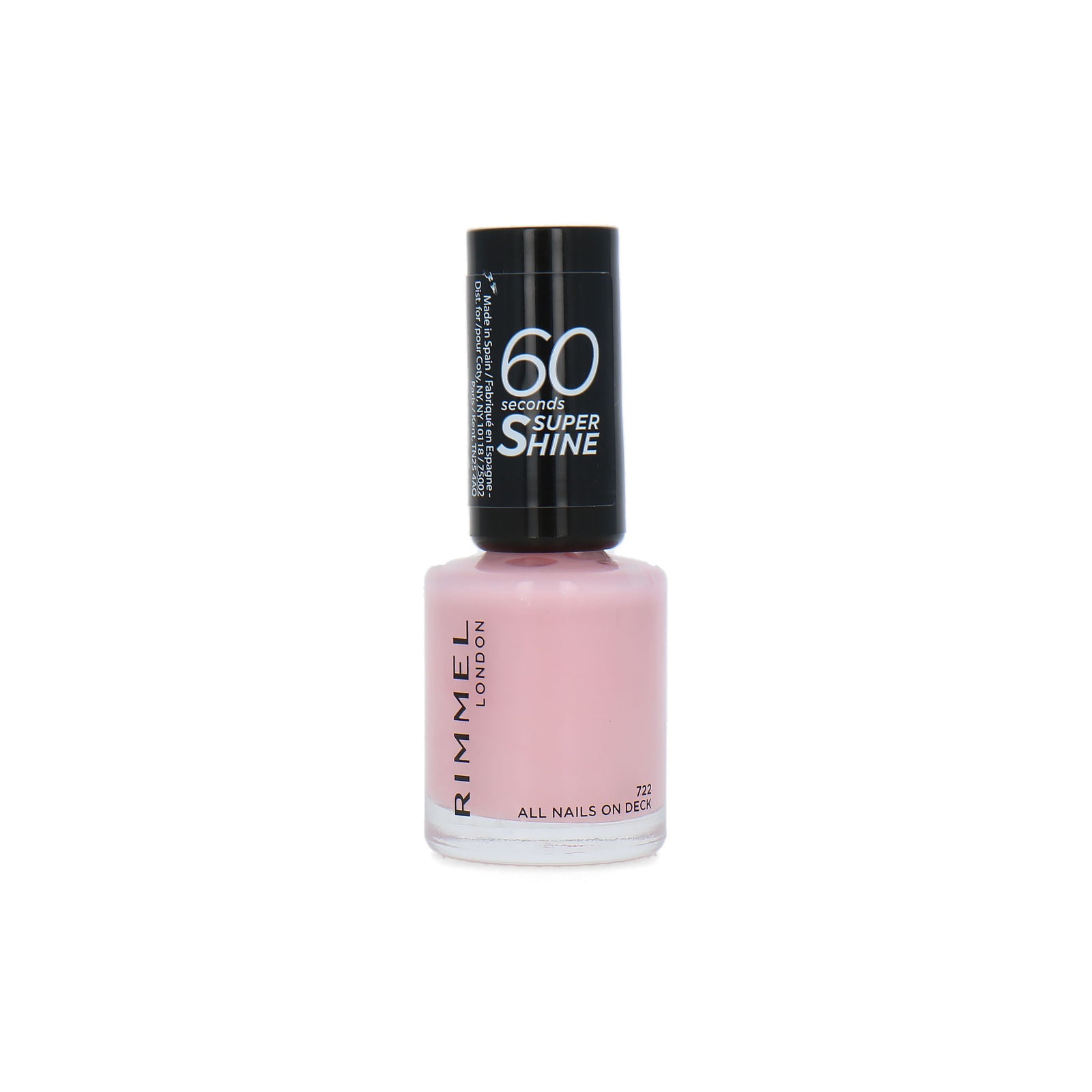 Rimmel 60 Seconds Super Shine Nagellak - 722 All Nails On Deck