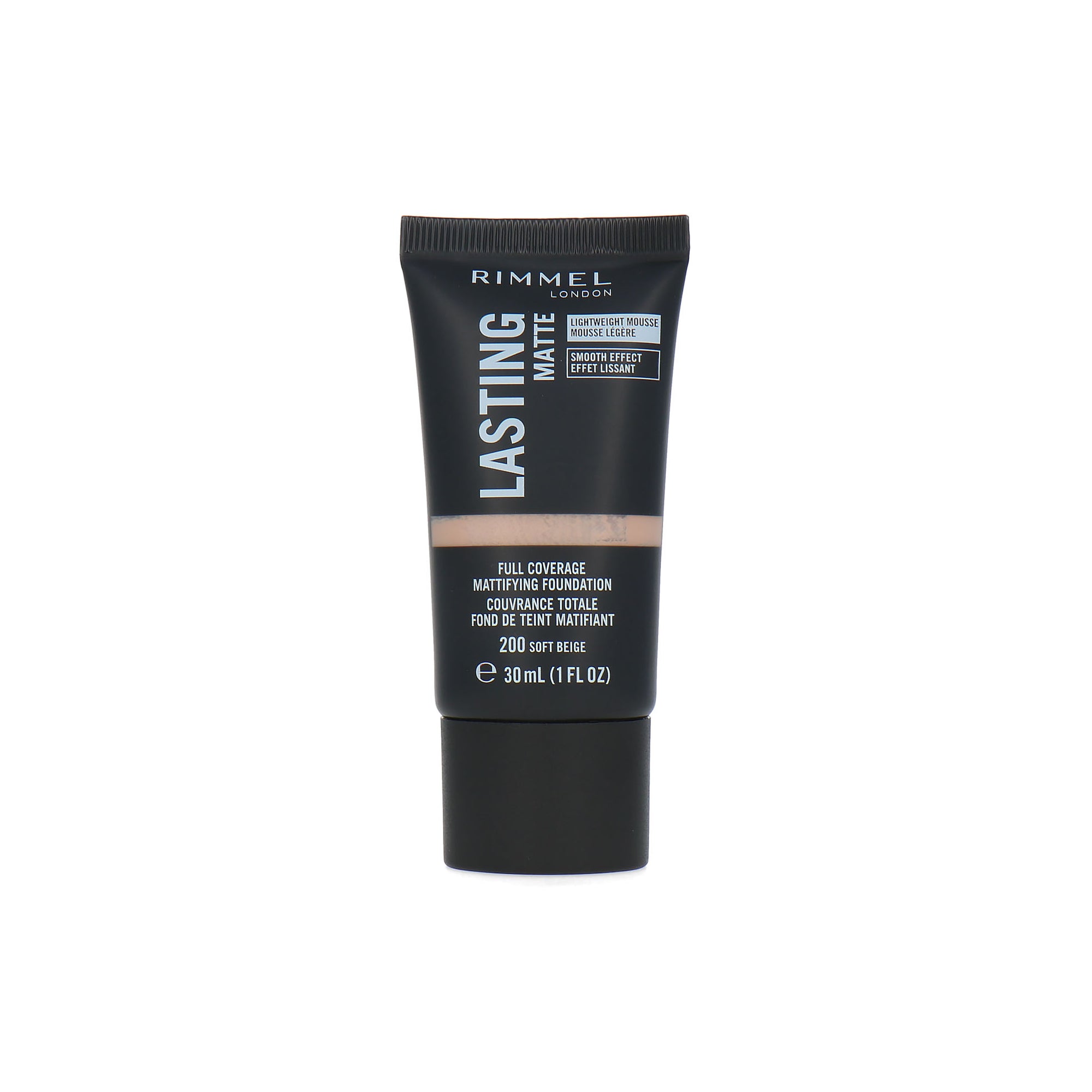 Rimmel Lasting Matte Full Coverage Foundation - 200 Soft Beige