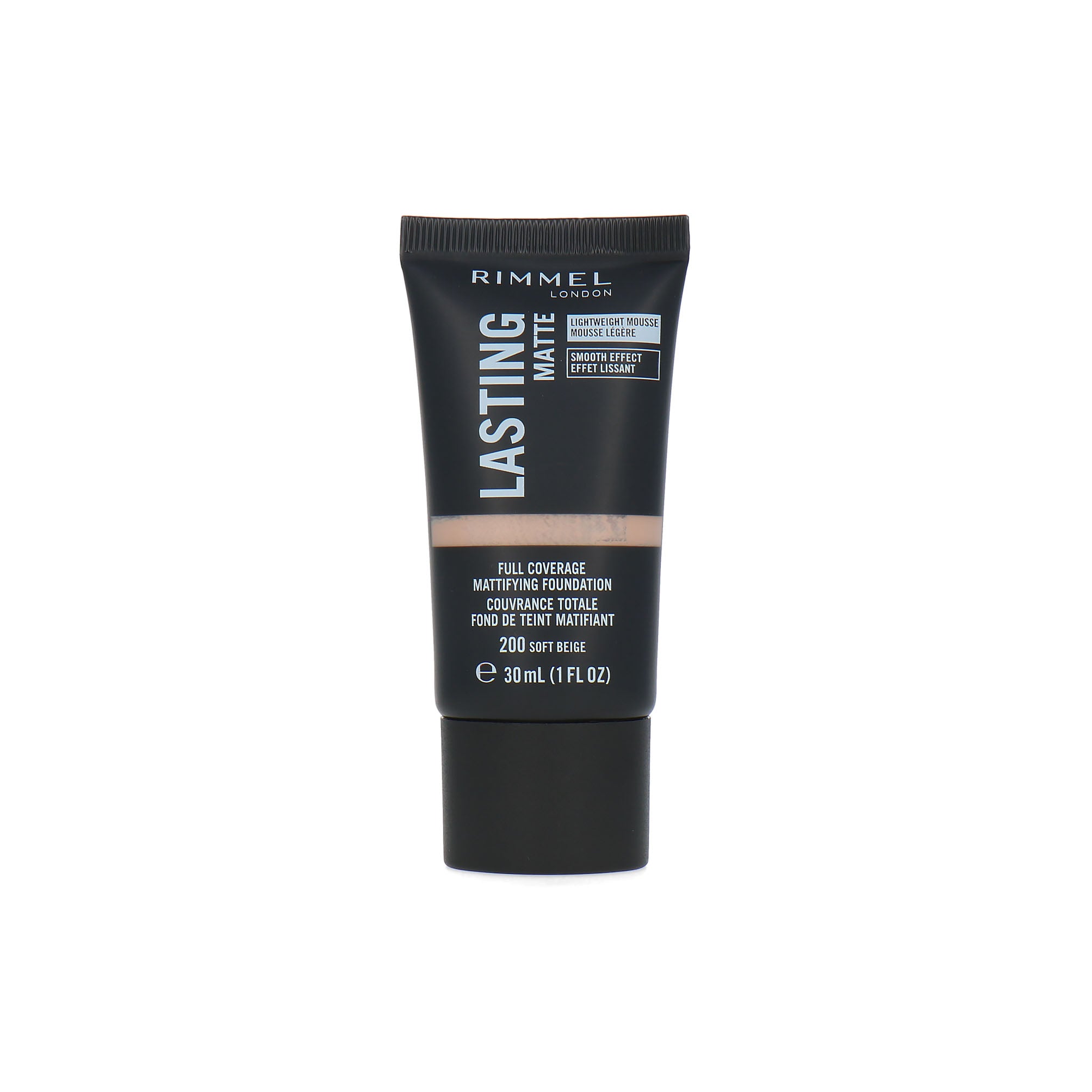 Rimmel Lasting Matte Full Coverage Foundation - 200 Soft Beige