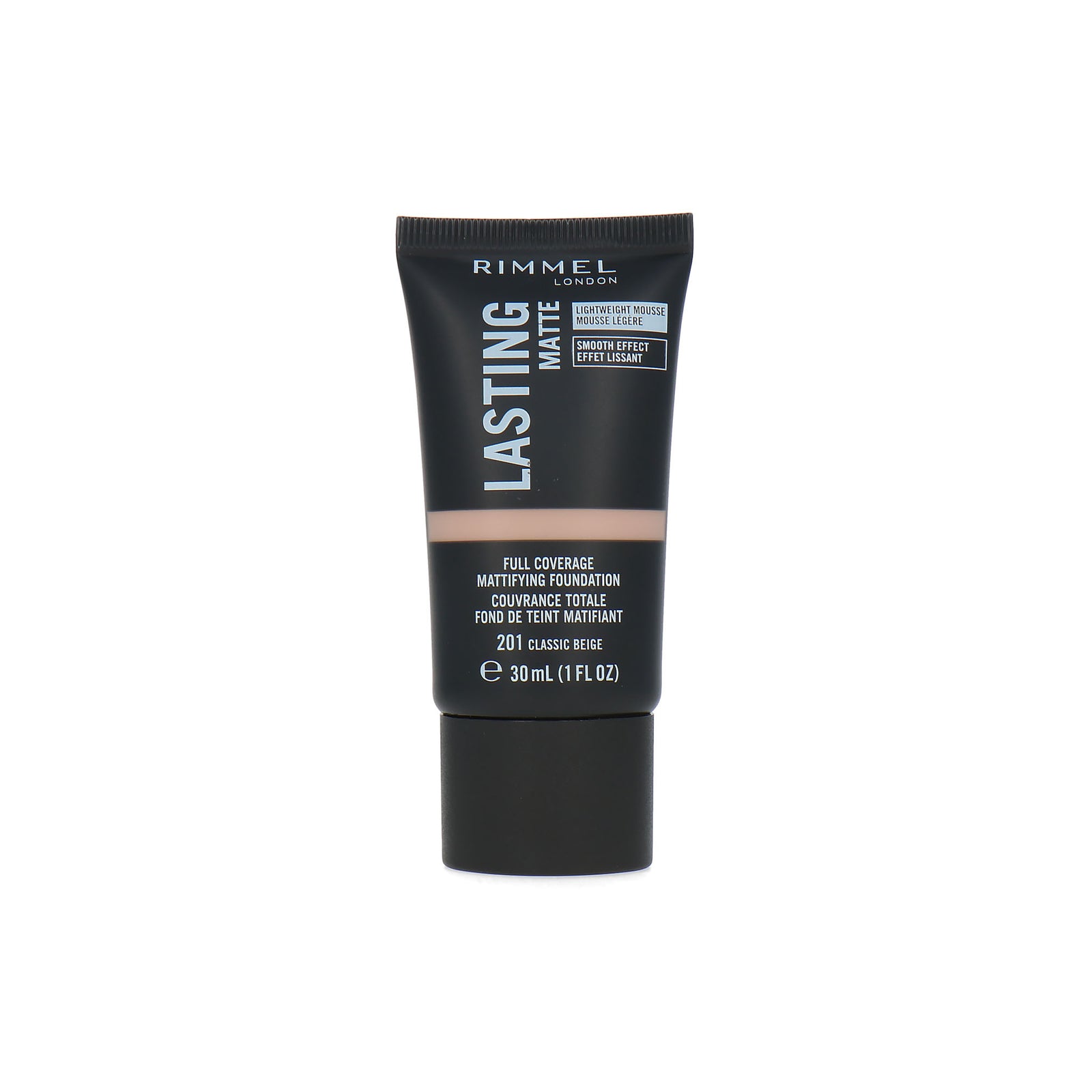 Rimmel Lasting Matte Full Coverage Foundation - 201 Classic Beige