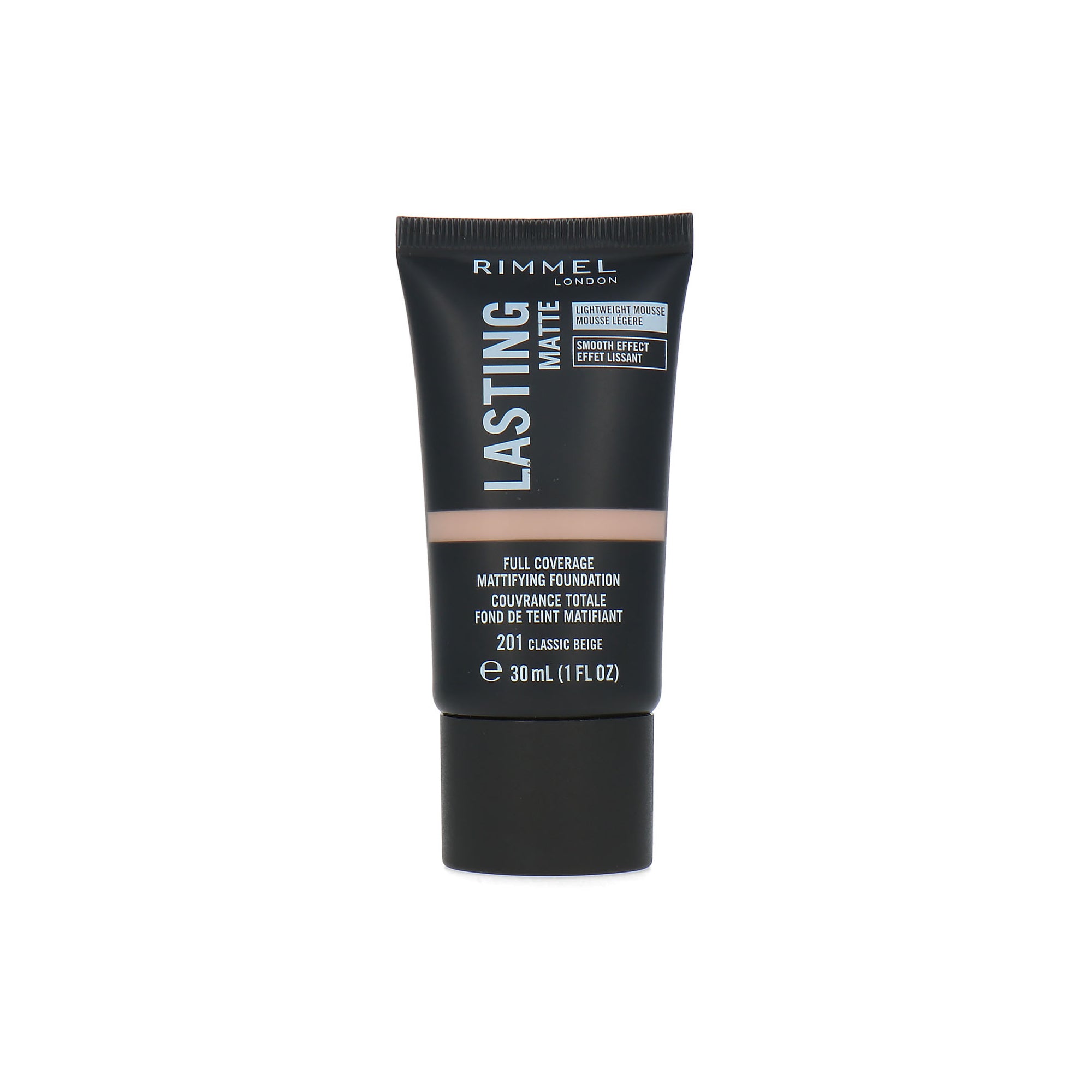 Rimmel Lasting Matte Full Coverage Foundation - 201 Classic Beige