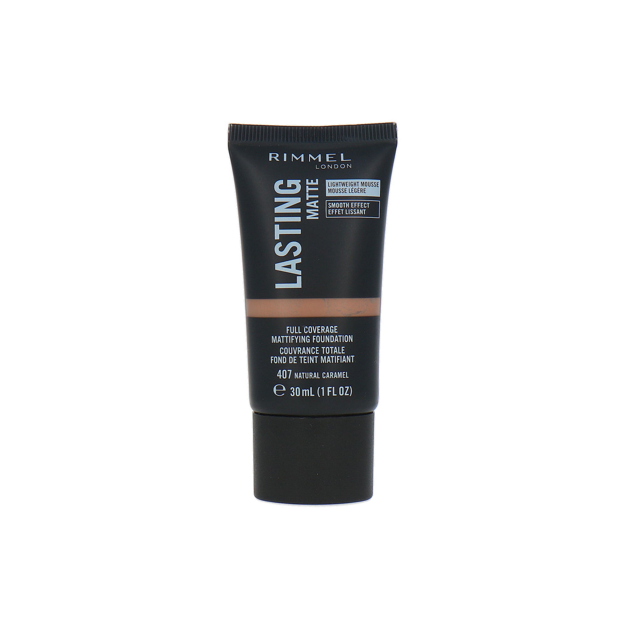 Rimmel Lasting Matte Foundation - 407 Natural Caramel