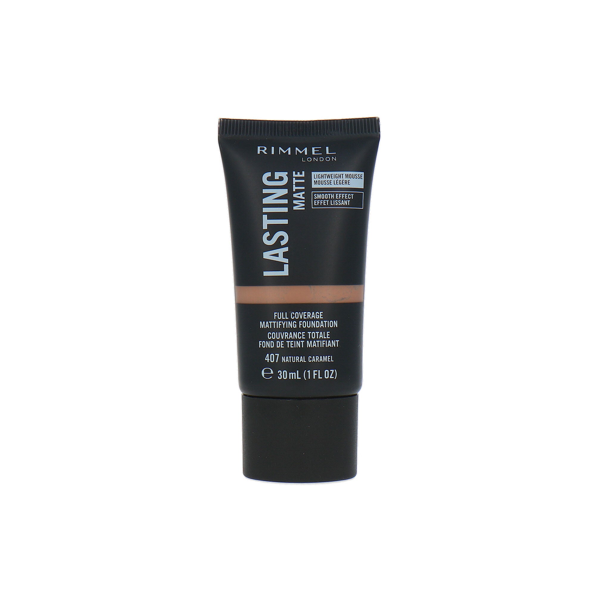 Rimmel Lasting Matte Foundation - 407 Natural Caramel