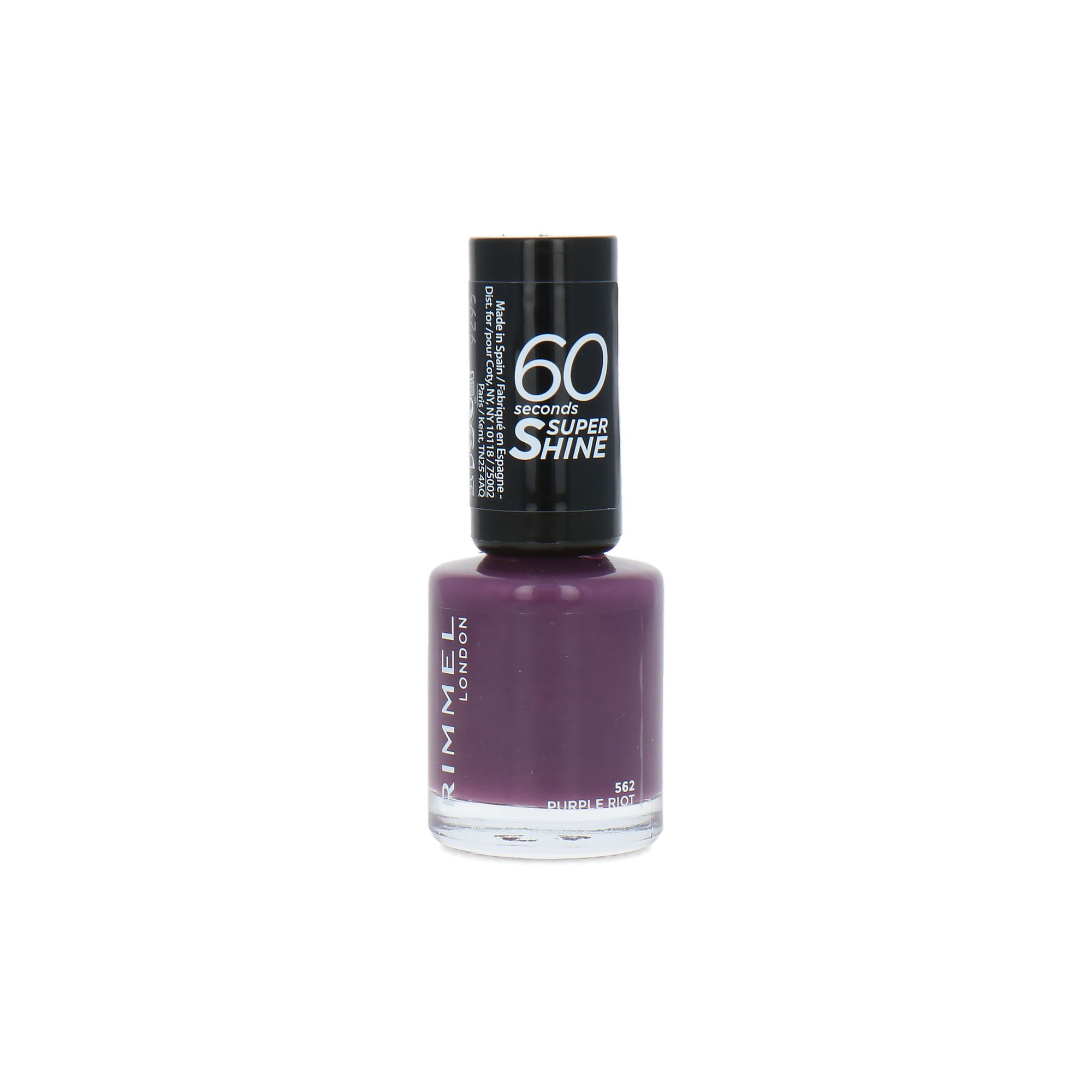 Rimmel 60 Seconds Super Shine Nagellak - 562 Purple Riot