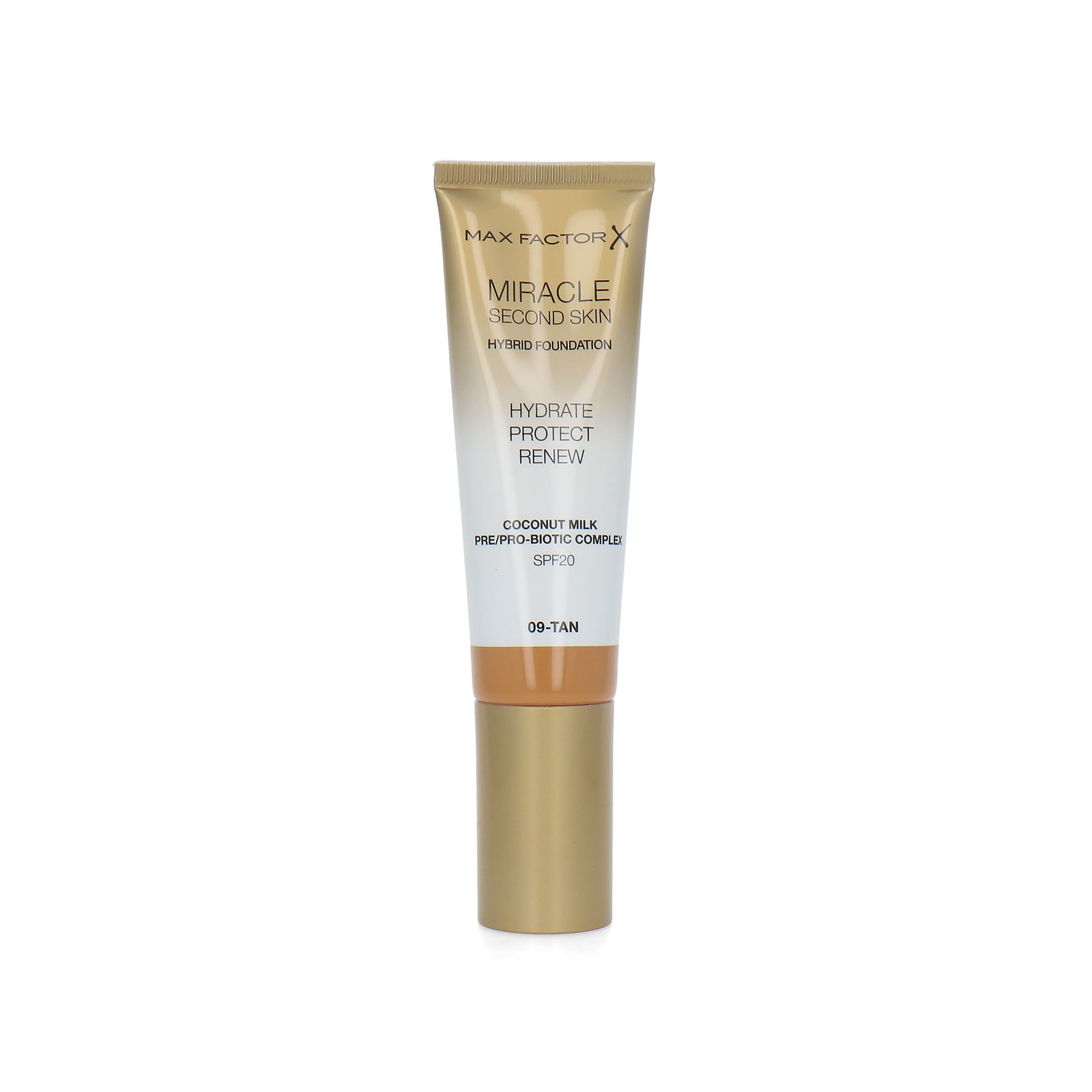 Max Factor Miracle Second Skin Foundation - 09 Tan