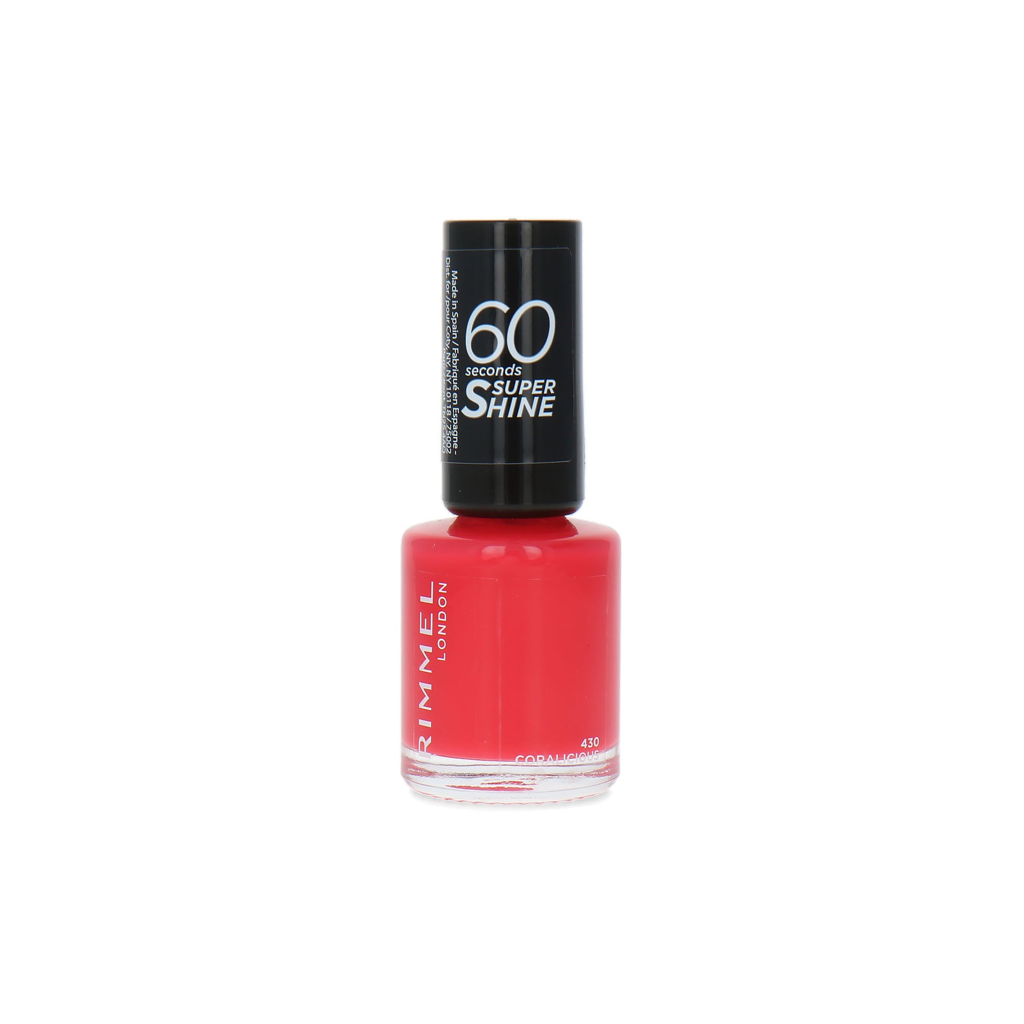 Rimmel 60 Seconds Super Shine Nagellak - 430 Coralicious