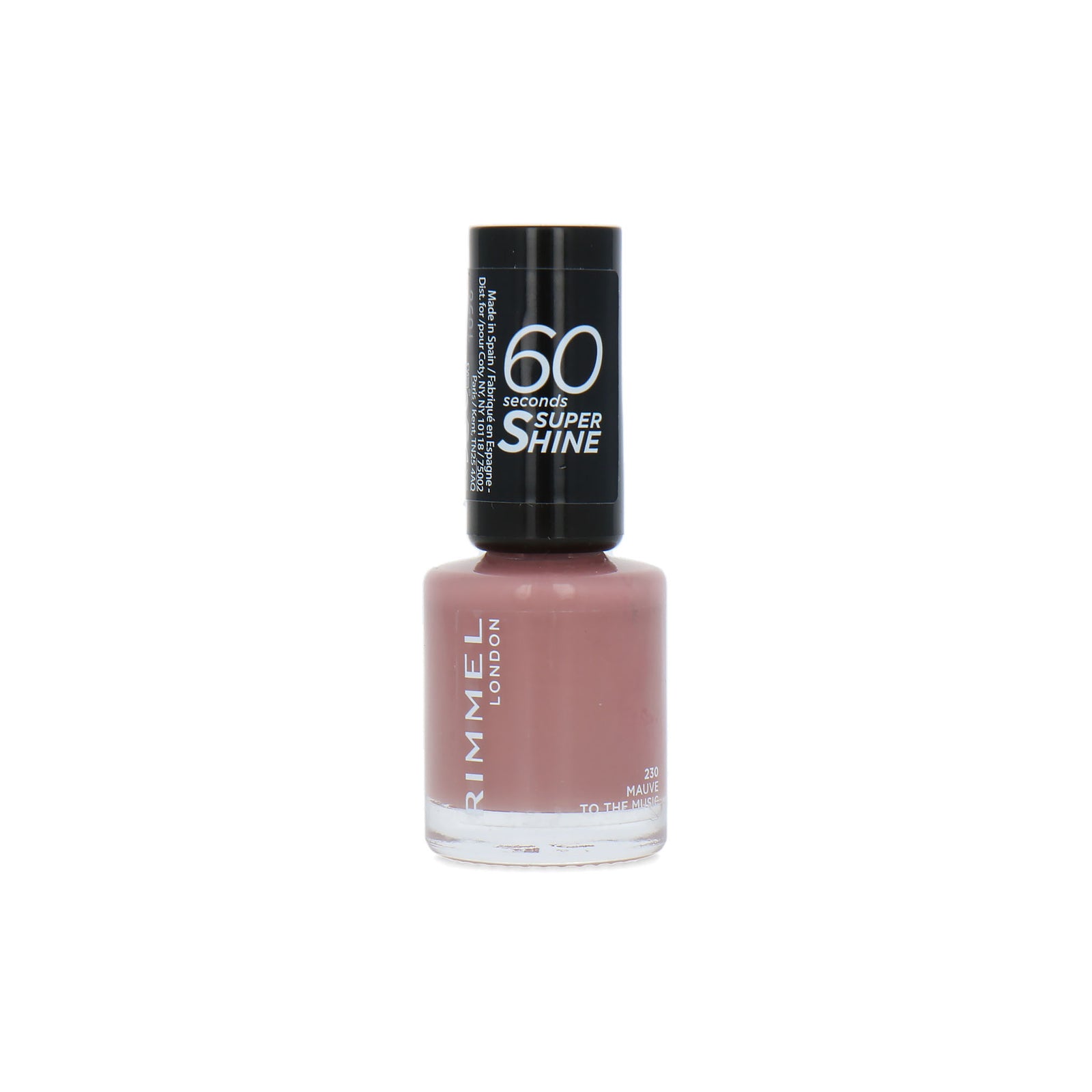 Rimmel 60 Seconds Super Shine Nagellak - 230 Mauve To The Music