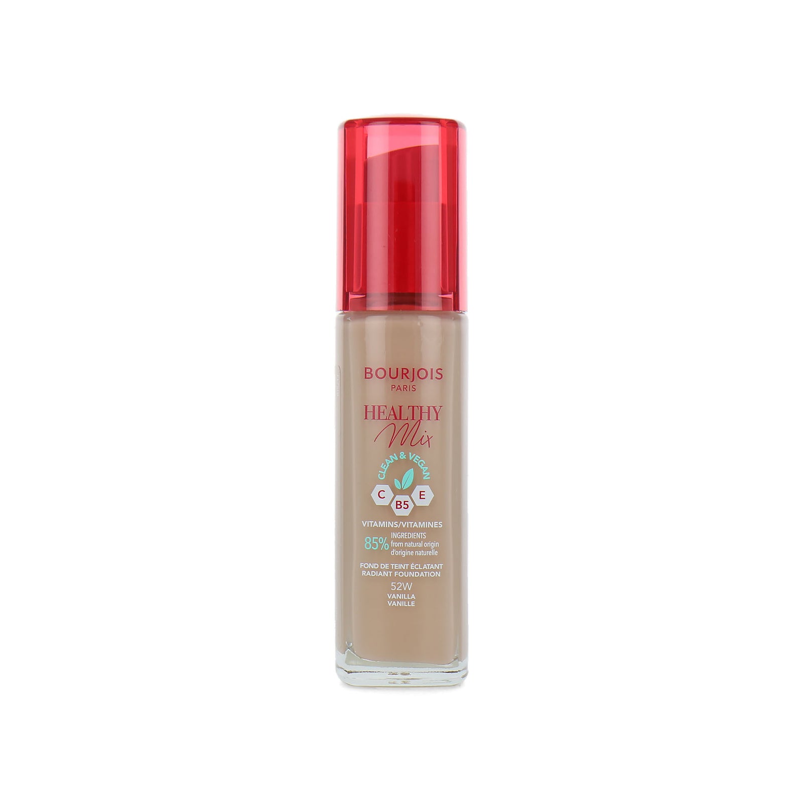 Bourjois Healthy Mix Clean & Vegan Foundation - 52W Vanilla