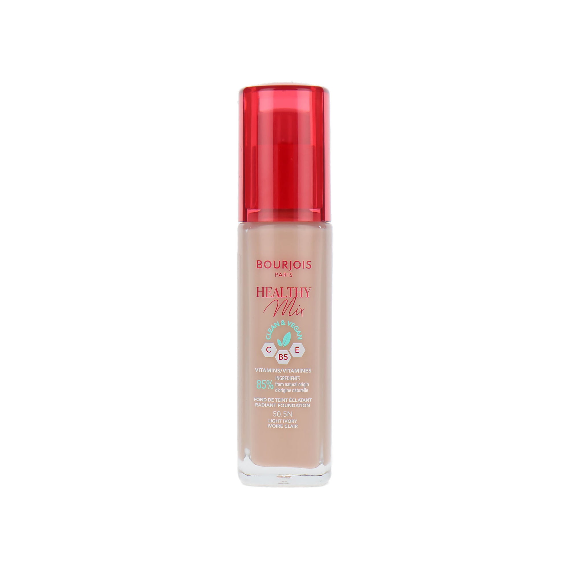 Bourjois Healthy Mix Clean & Vegan Foundation - 50.5N Light Ivory
