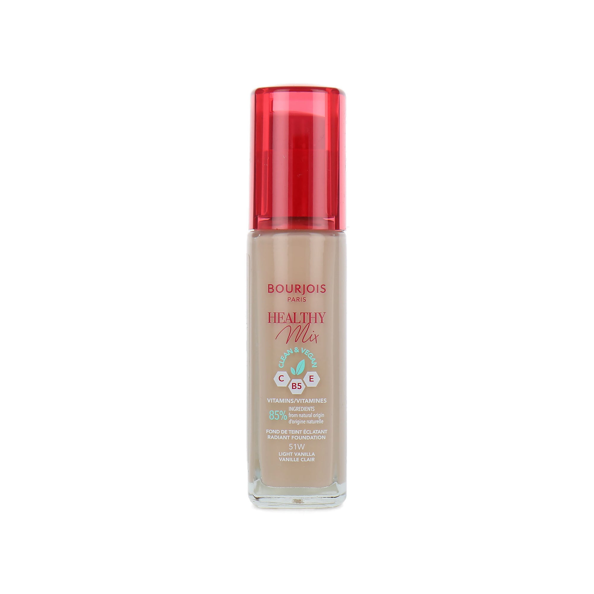Bourjois Healthy Mix Clean & Vegan Foundation - 51W Light Vanilla