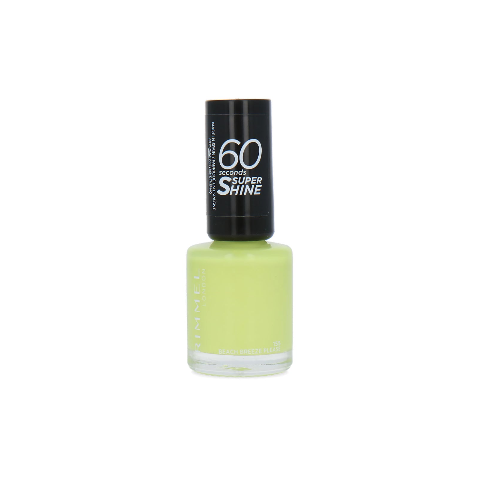 Rimmel 60 Seconds Super Shine Nagellak - 155 Beach Breeze Please
