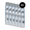 Adidas Pro Invisible Anti-Perspirant Deodorant Spray - 6 x 200 ml