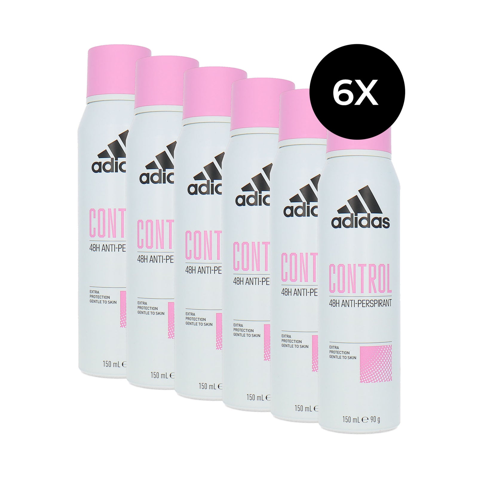 Adidas Control Deospray – 6 x 150 ml