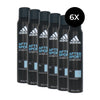 Adidas After Sport Deodorant Spray - 6 x 200 ml