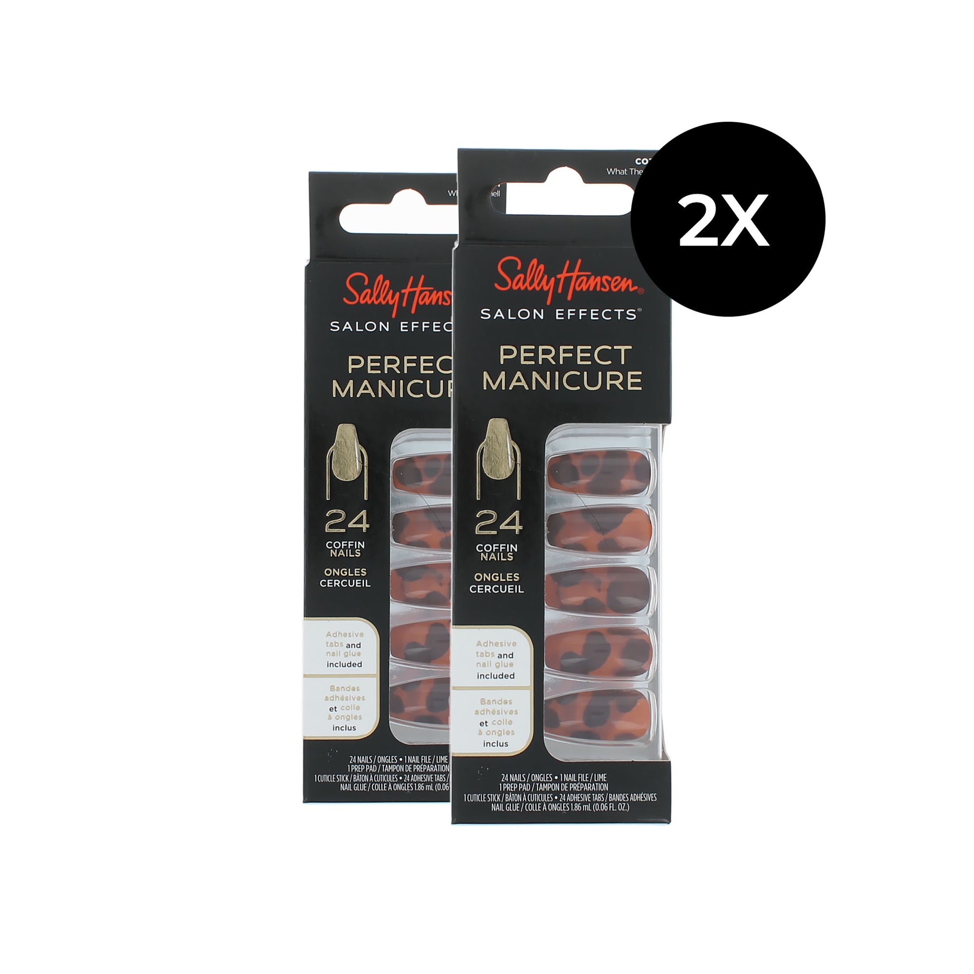 Sally Hansen Perfect Manicure 24 Coffin Nails (2 x ) - What The Shell