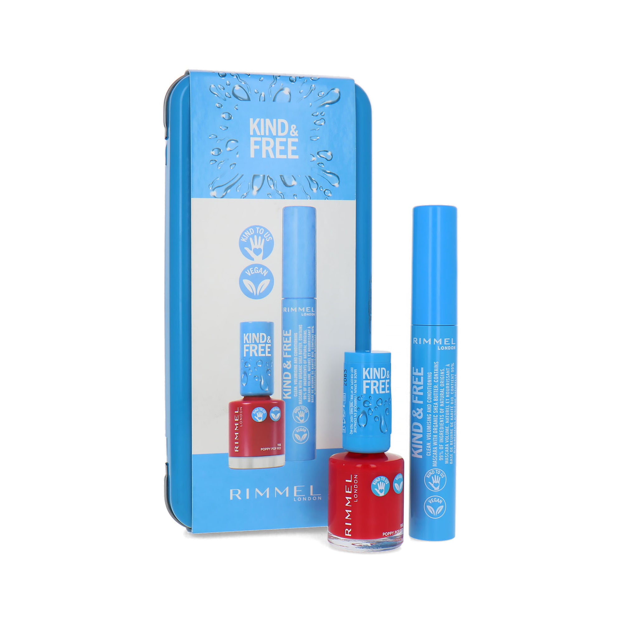 Rimmel Kind & Free Geschenkset - Mascara & Nailpolish
