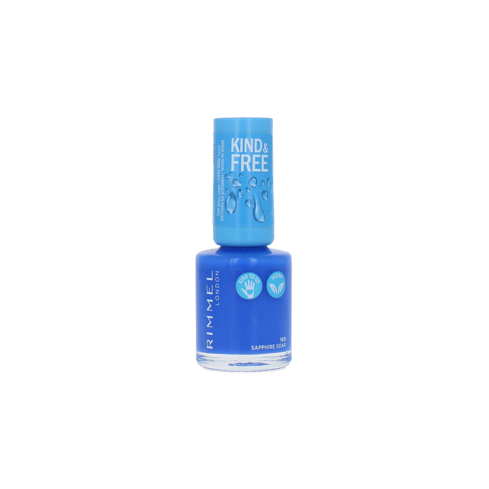 Rimmel Kind & Free Nagellak - 169 Sapphire Soar (set van 3)