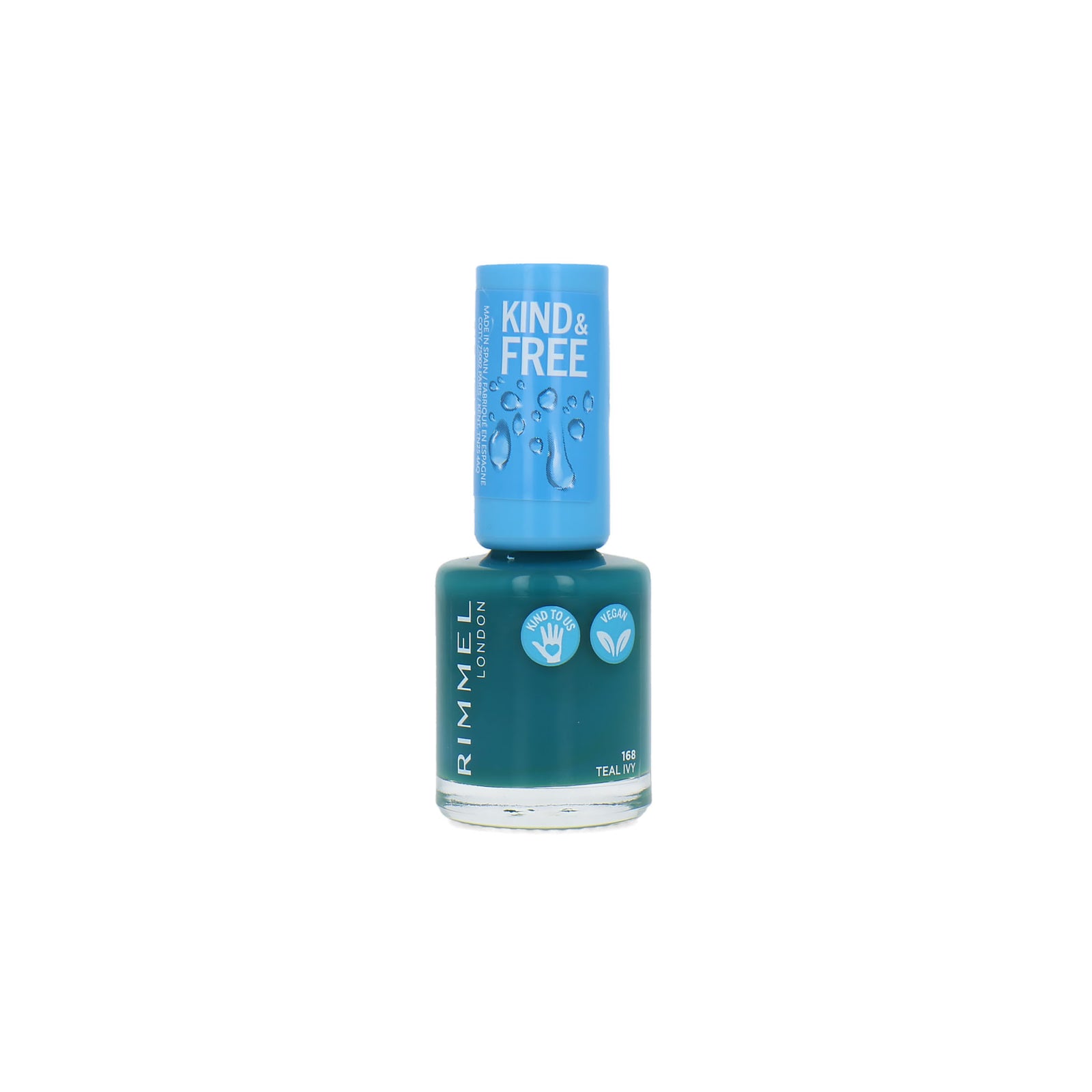 Rimmel Kind & Free Nagellak - 168 Teal Ivy (set van 3)