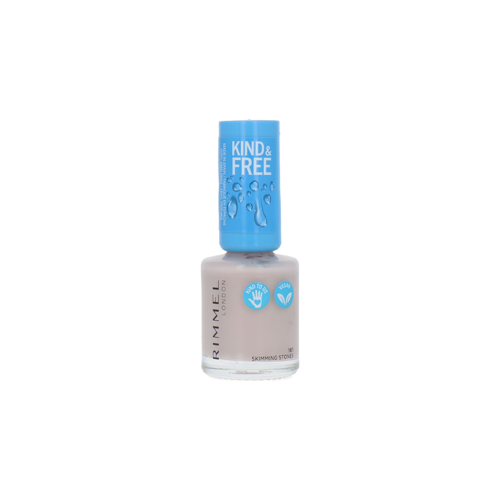 Rimmel Kind & Free Nagellak - 161 Skimming Stones (set van 3)