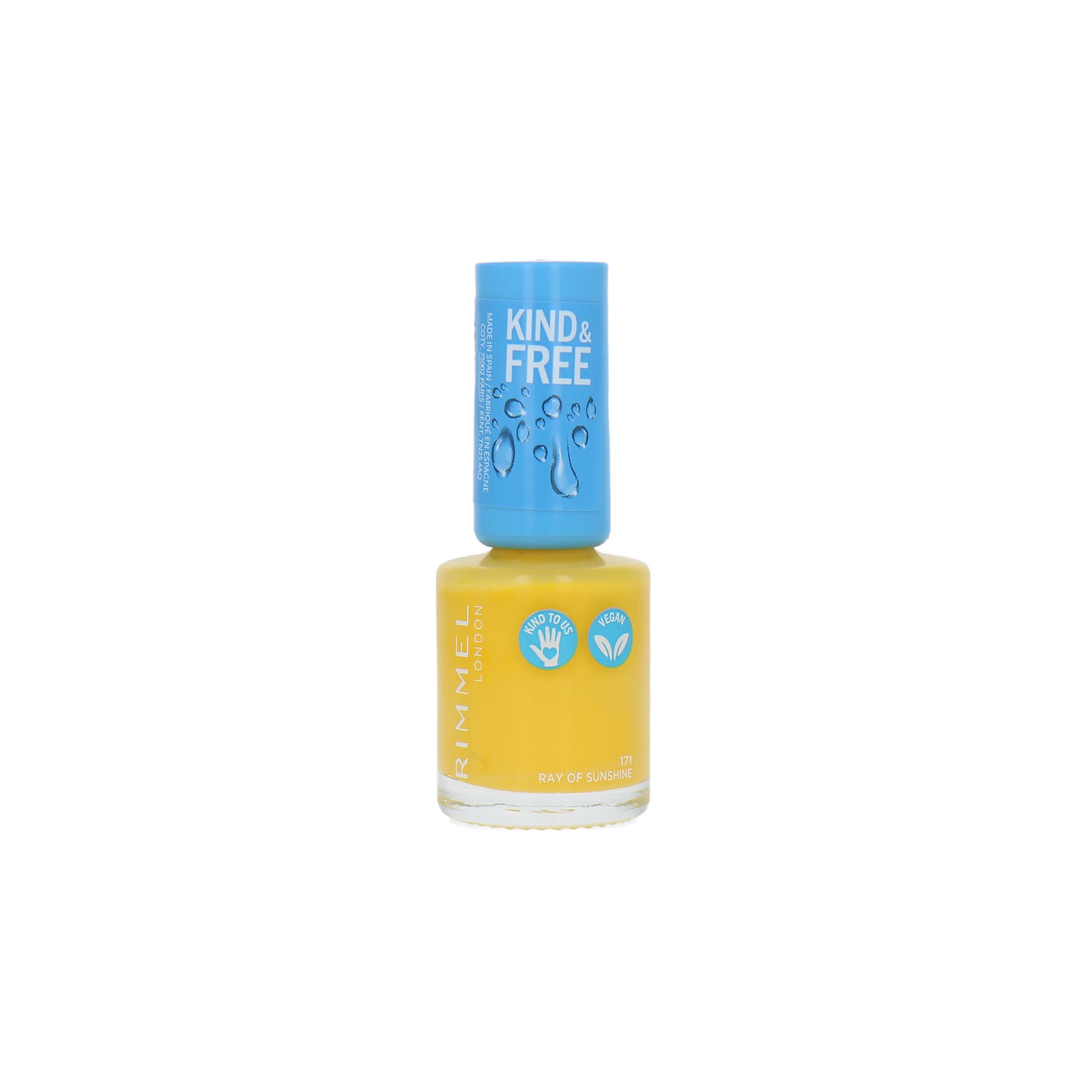 Rimmel Kind & Free Nagellak - 171 Ray Of Sunshine (set van 3)