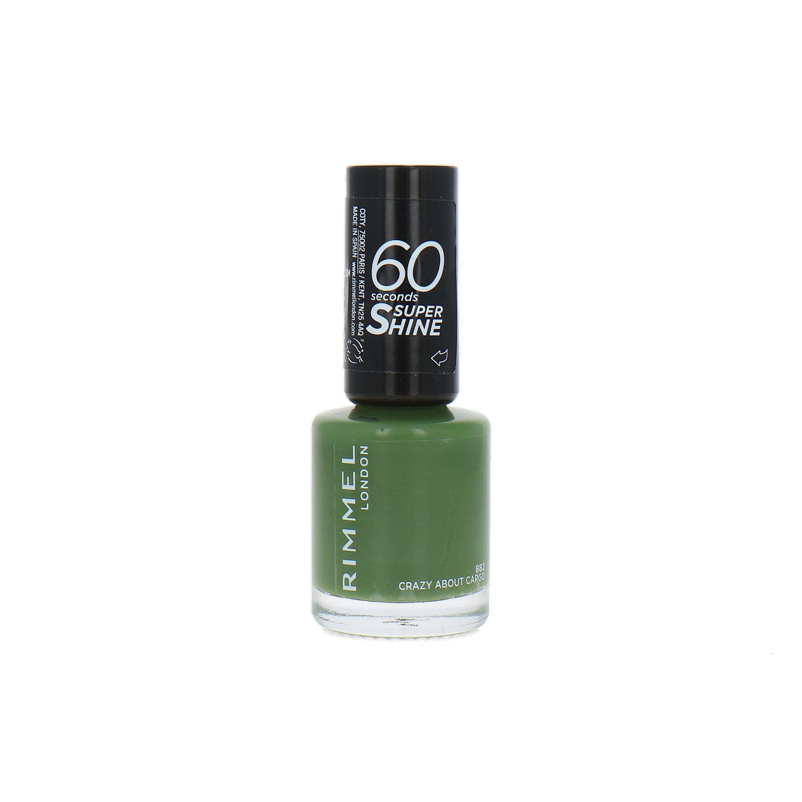 Rimmel 60 Seconds Super Shine Nagellak - 882 Crazy About Cargo