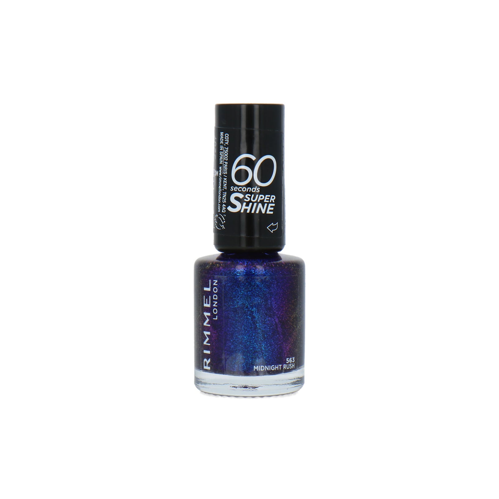 Rimmel 60 Seconds Super Shine Nagellak - 563 Midnight Rush