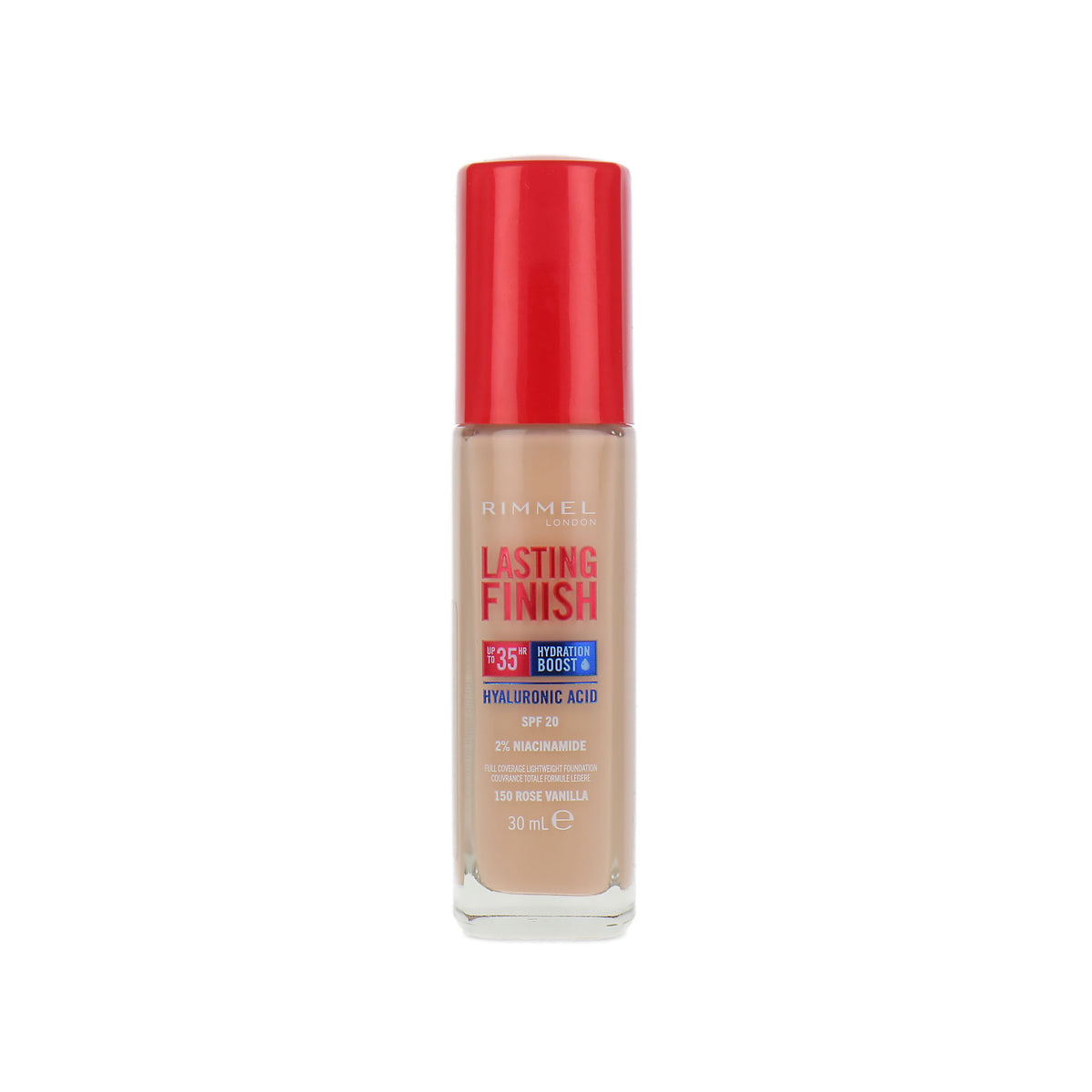 Rimmel Lasting Finish 35HR Hyaluronic Acid Foundation - 150 Rose Vanilla