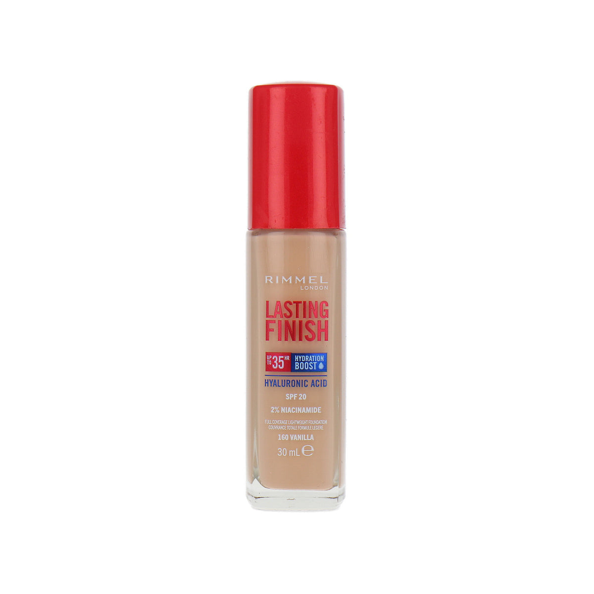 Rimmel Lasting Finish 35HR Hyaloronic Acid Foundation SPF 20 - 160 Vanilla