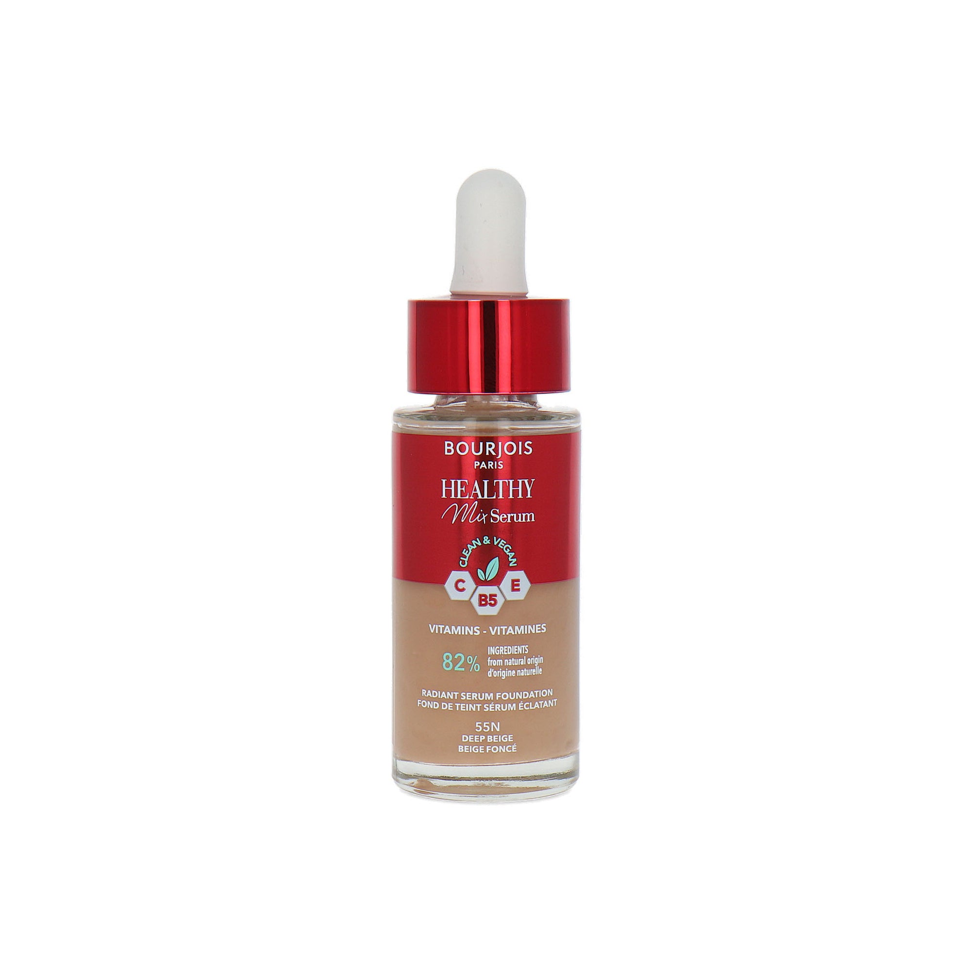 Bourjois Healthy Mix Serum Foundation - 55N Deep Beige